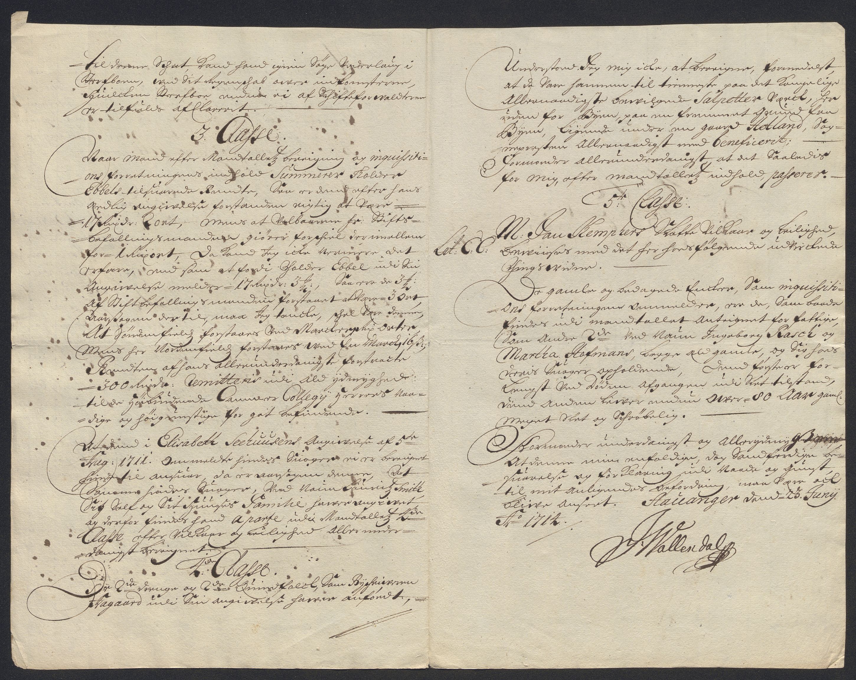 Rentekammeret inntil 1814, Reviderte regnskaper, Byregnskaper, AV/RA-EA-4066/R/Ro/L0302: [O4] Kontribusjonsregnskap, 1687-1711, p. 392