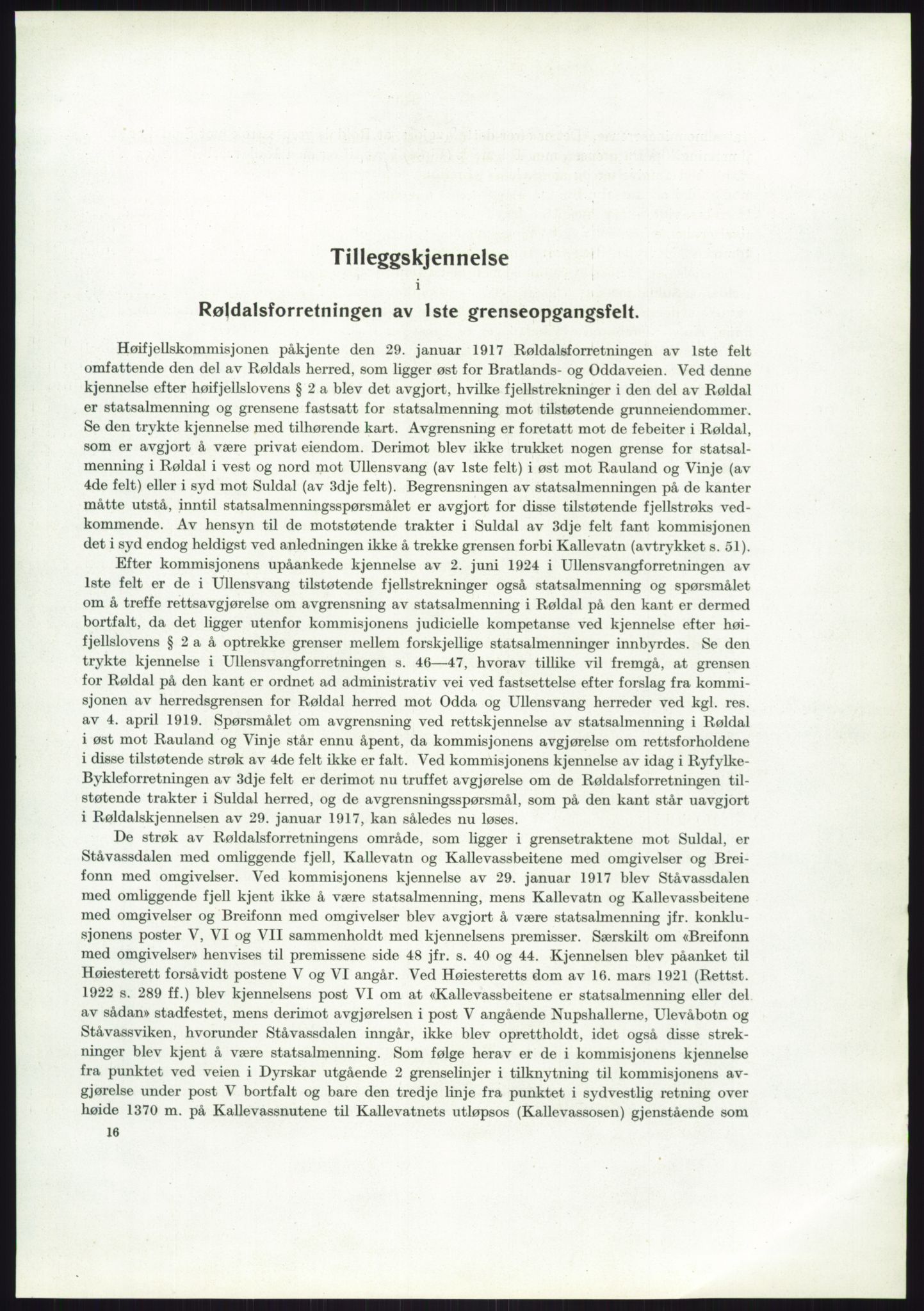 Høyfjellskommisjonen, RA/S-1546/X/Xa/L0001: Nr. 1-33, 1909-1953, p. 1576