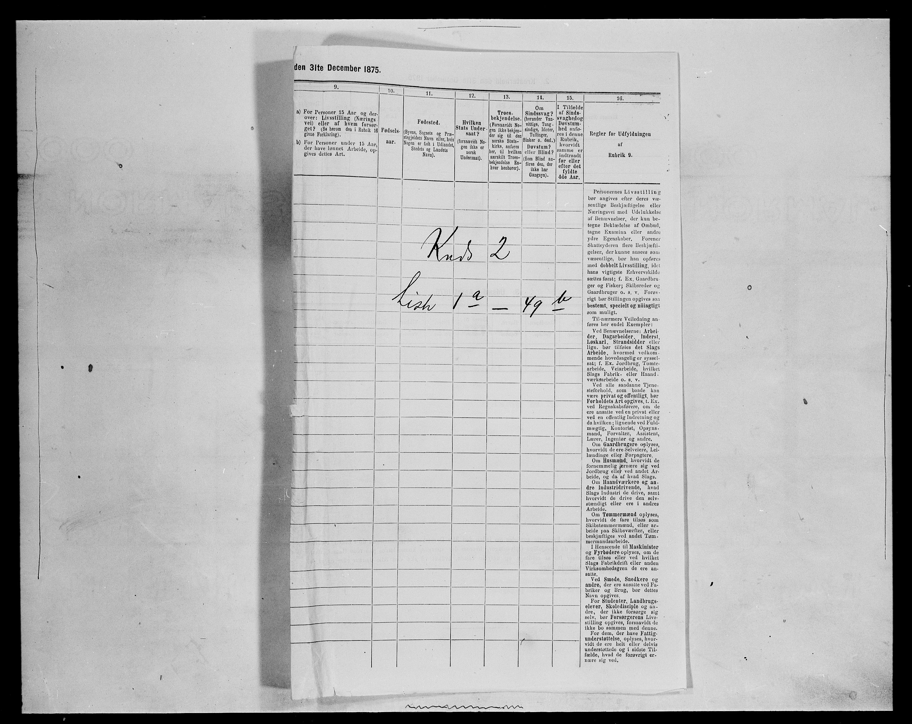 SAH, 1875 census for 0424P Hof, 1875, p. 235