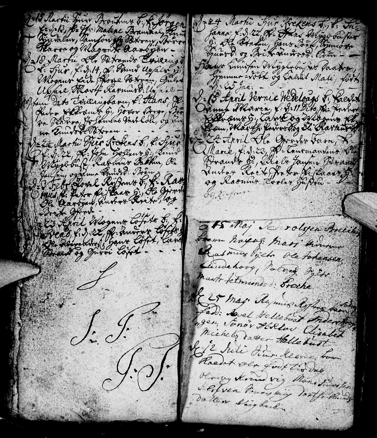 Ministerialprotokoller, klokkerbøker og fødselsregistre - Møre og Romsdal, SAT/A-1454/501/L0001: Parish register (official) no. 501A01, 1742-1760