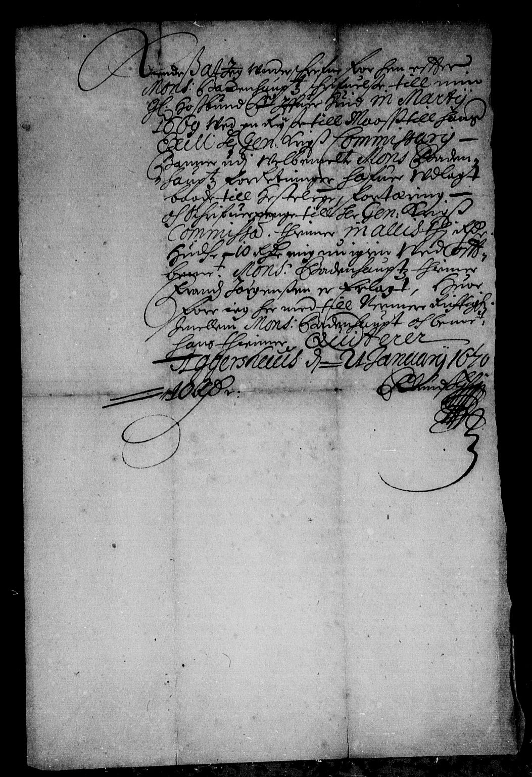 Rentekammeret inntil 1814, Reviderte regnskaper, Stiftamtstueregnskaper, Bergen stiftamt, AV/RA-EA-6043/R/Rc/L0031: Bergen stiftamt, 1669-1670