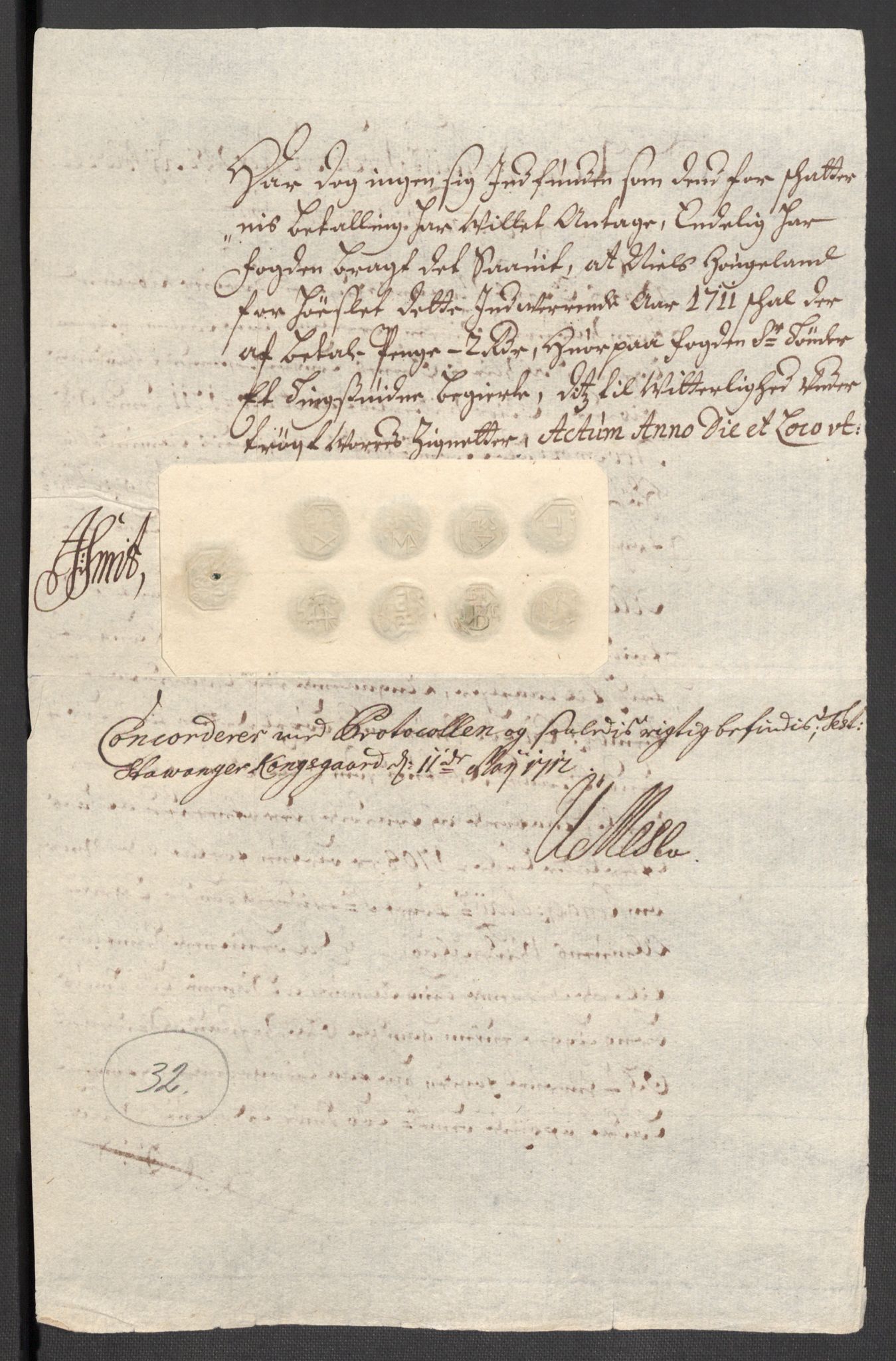 Rentekammeret inntil 1814, Reviderte regnskaper, Fogderegnskap, AV/RA-EA-4092/R47/L2864: Fogderegnskap Ryfylke, 1711, p. 80