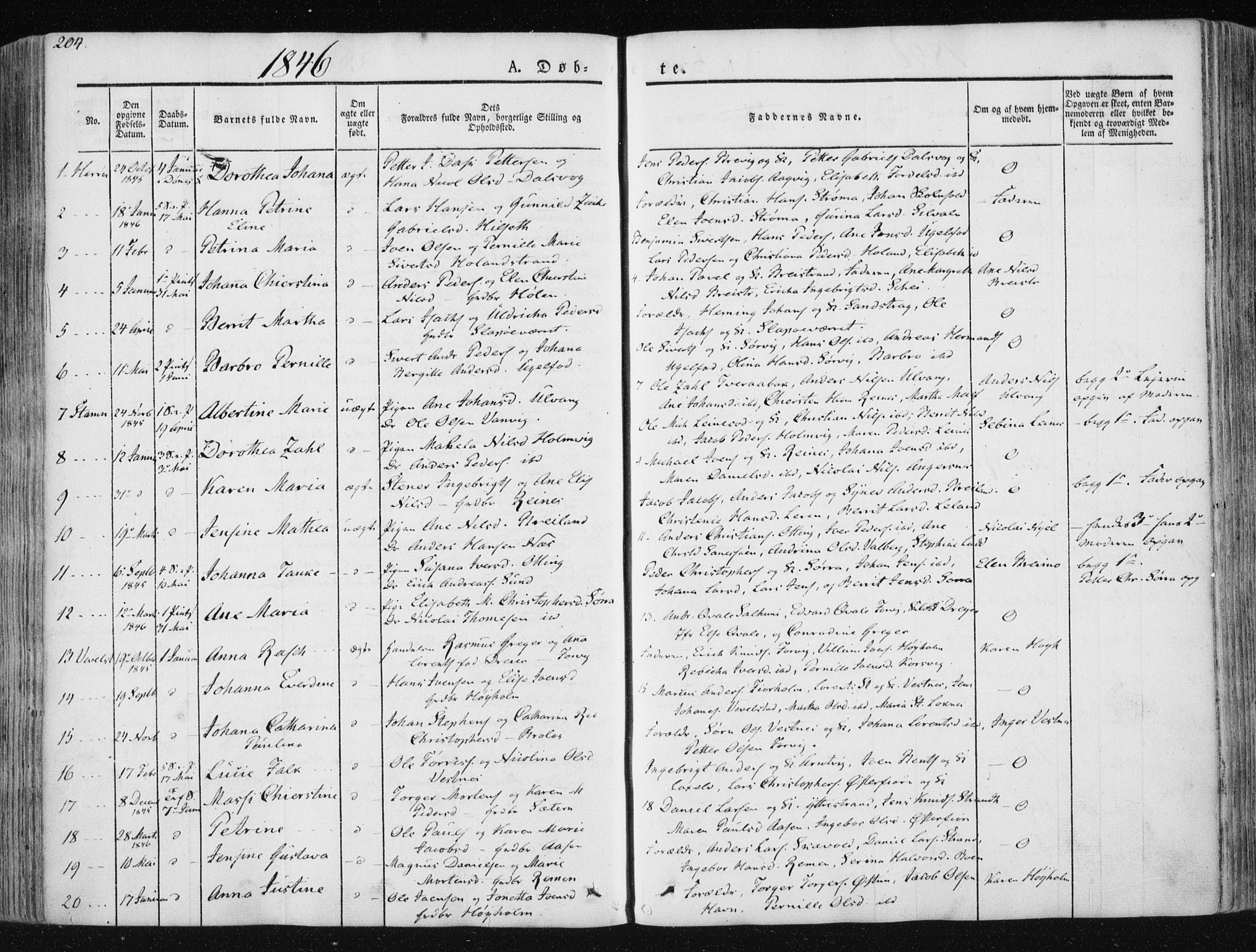 Ministerialprotokoller, klokkerbøker og fødselsregistre - Nordland, SAT/A-1459/830/L0446: Parish register (official) no. 830A10, 1831-1865, p. 204