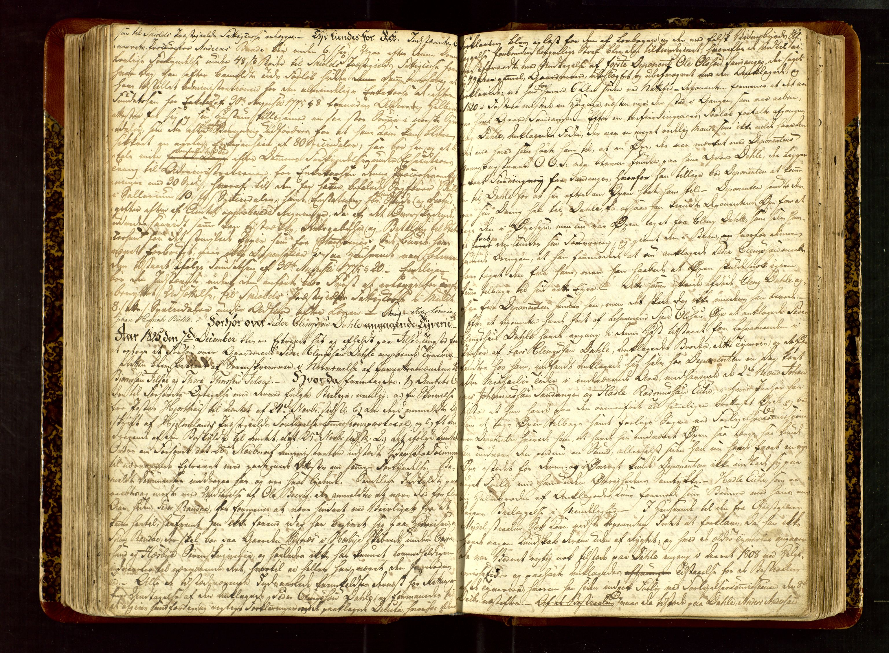 Ryfylke tingrett, AV/SAST-A-100055/001/I/IB/IB0/L0005: Tingbok, Ryfylke, 1821-1828, p. 261b-262a