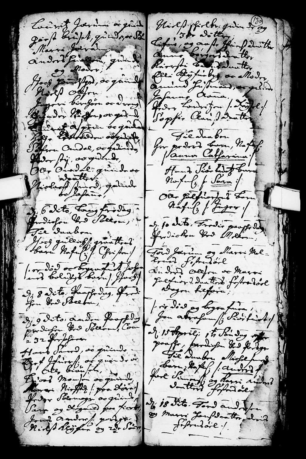 Solum kirkebøker, SAKO/A-306/F/Fa/L0001: Parish register (official) no. I 1, 1701-1716, p. 130