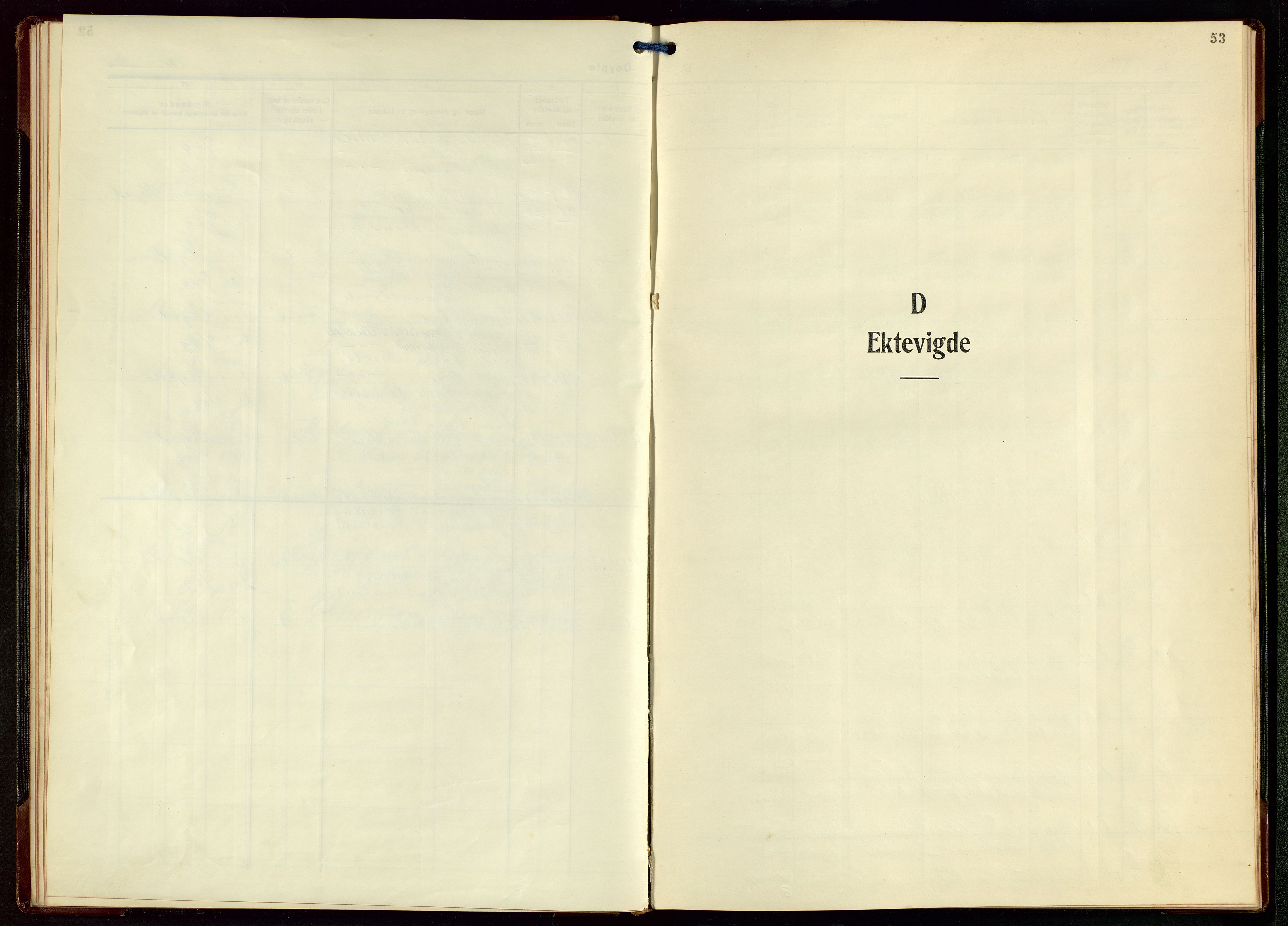 Skjold sokneprestkontor, SAST/A-101847/H/Ha/Hab/L0013: Parish register (copy) no. B 13, 1949-1969, p. 53