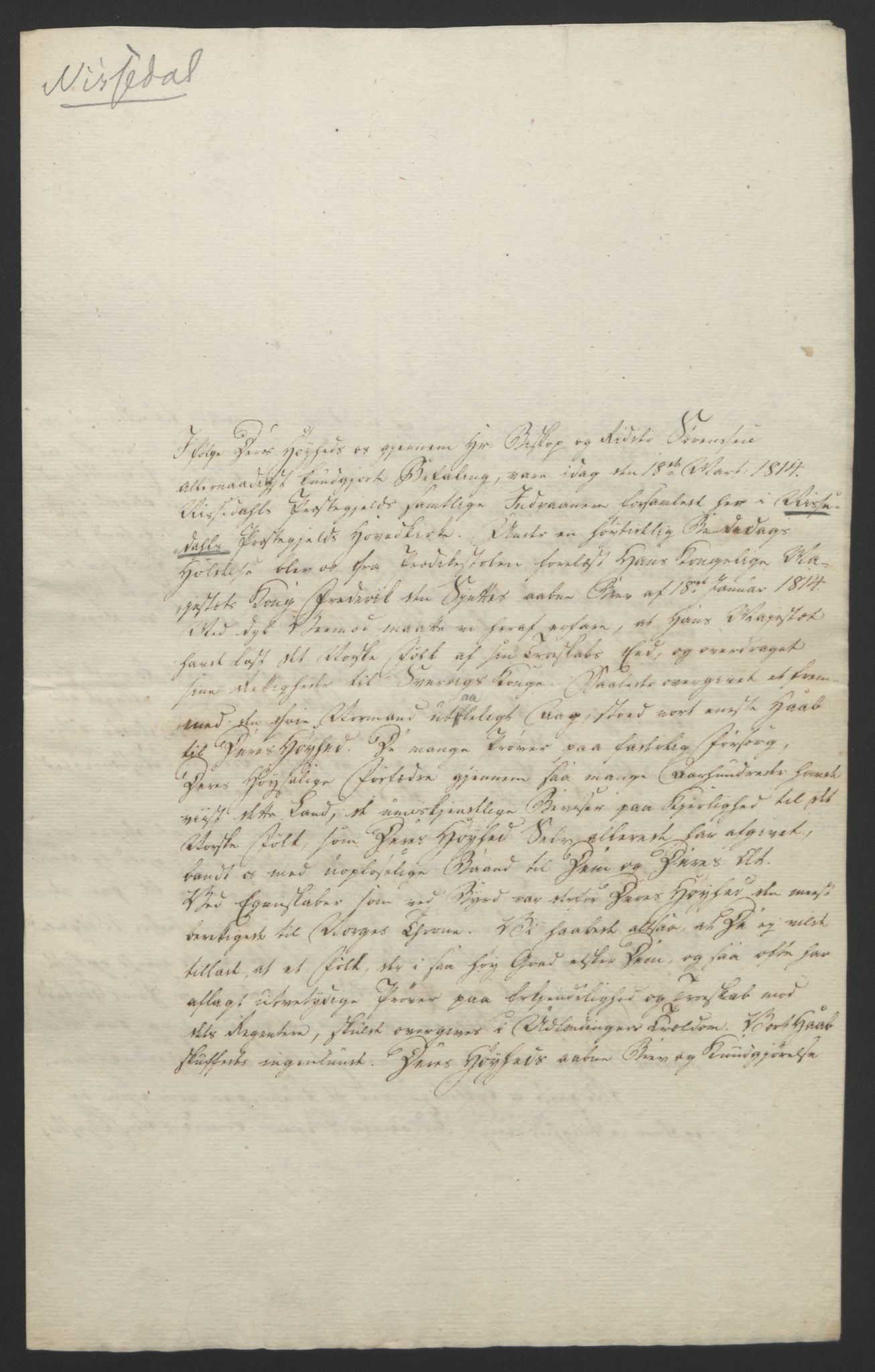 Statsrådssekretariatet, RA/S-1001/D/Db/L0008: Fullmakter for Eidsvollsrepresentantene i 1814. , 1814, p. 62