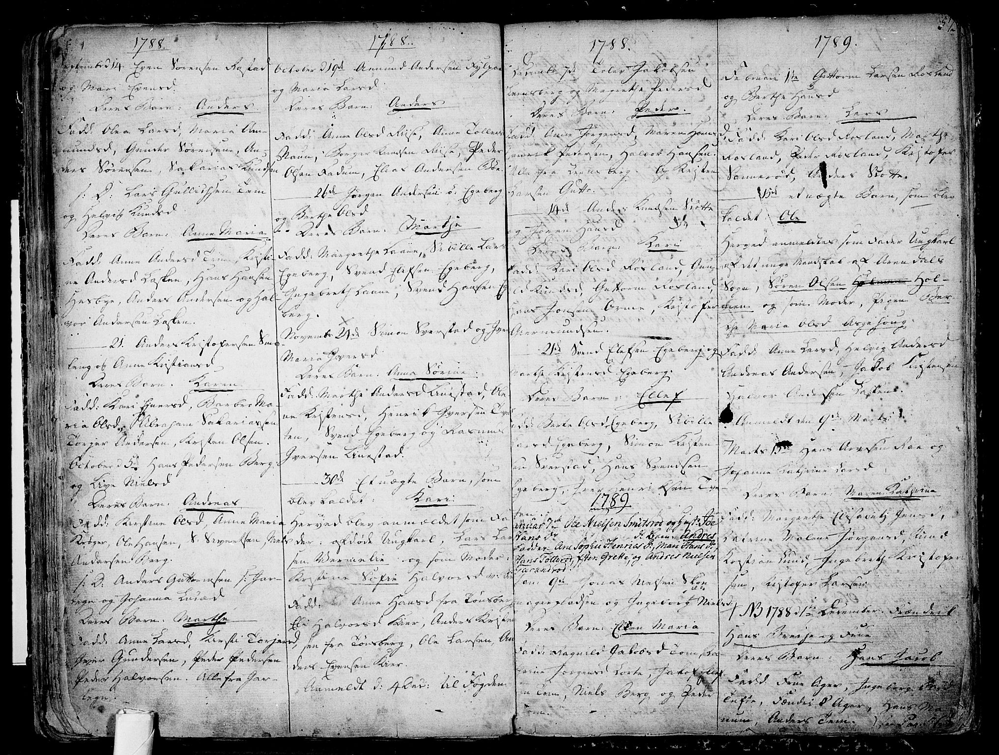 Sem kirkebøker, AV/SAKO-A-5/F/Fa/L0002: Parish register (official) no. I 2, 1764-1798, p. 57