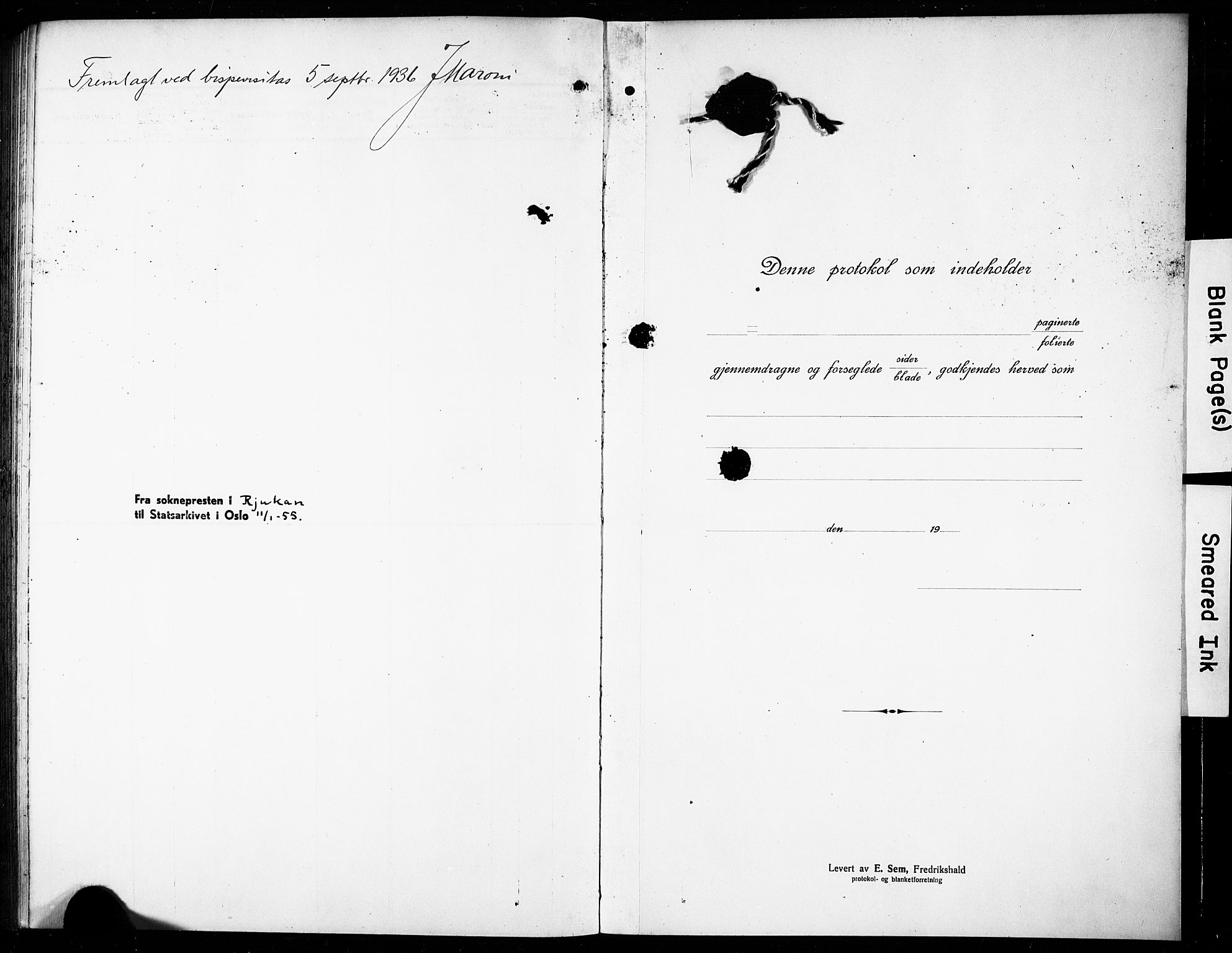 Rjukan kirkebøker, SAKO/A-294/G/Ga/L0003: Parish register (copy) no. 3, 1920-1928