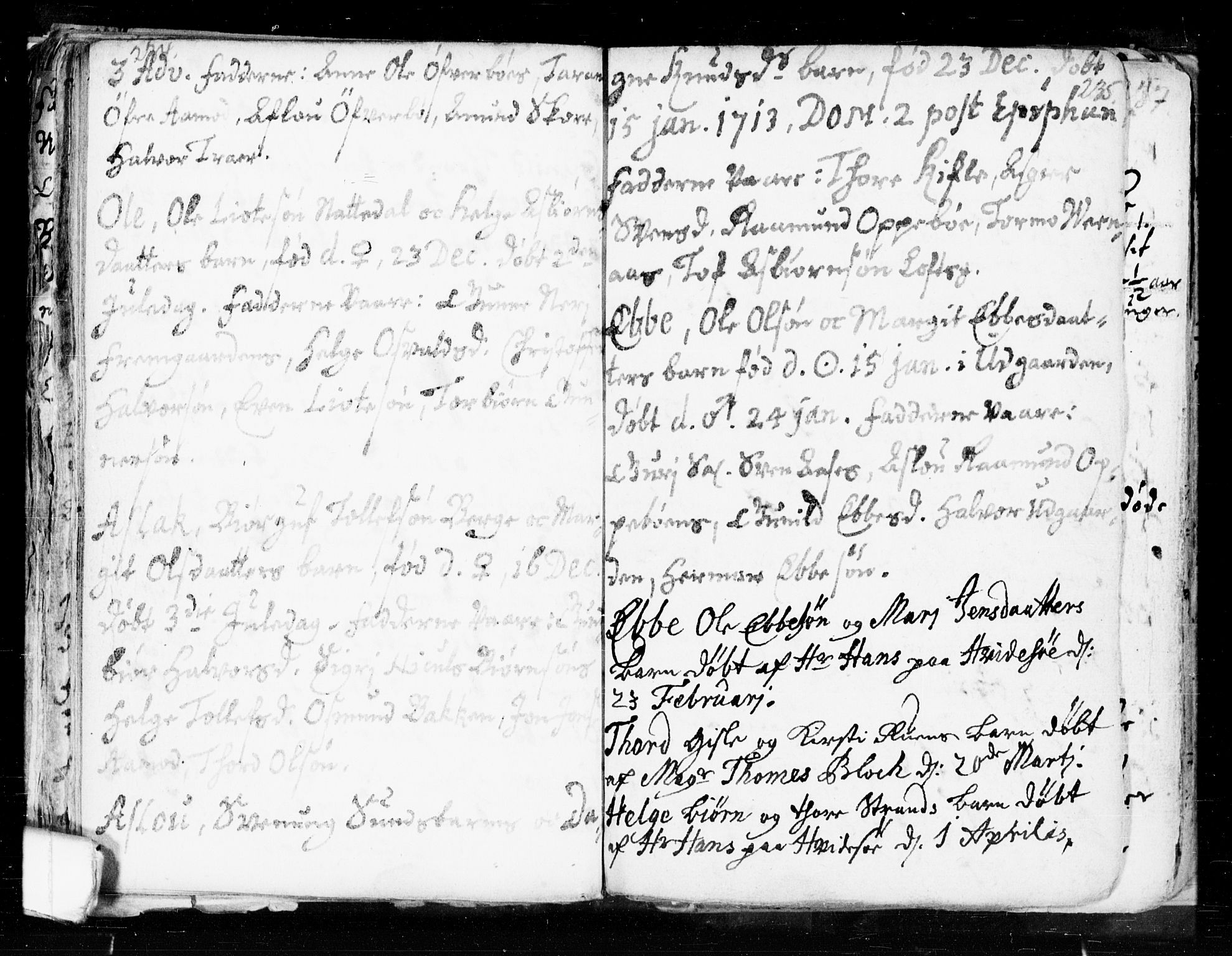 Seljord kirkebøker, SAKO/A-20/F/Fa/L0002: Parish register (official) no. I 2, 1689-1713, p. 234-235