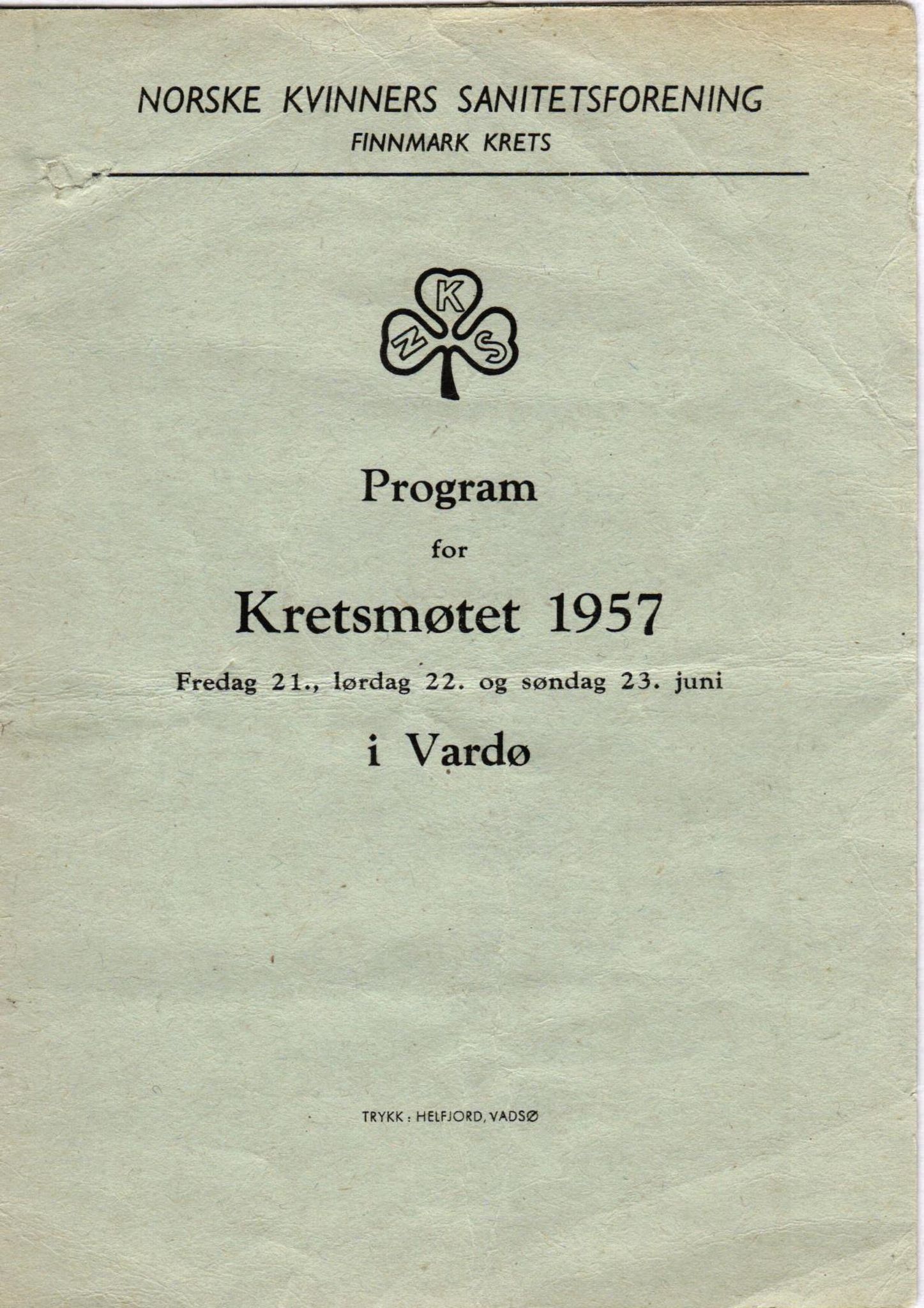 Øksfjord sanitetsforening , FMFB/A-1200/Aa/L0002: Møteprotokoll, 1964-1986, p. 3