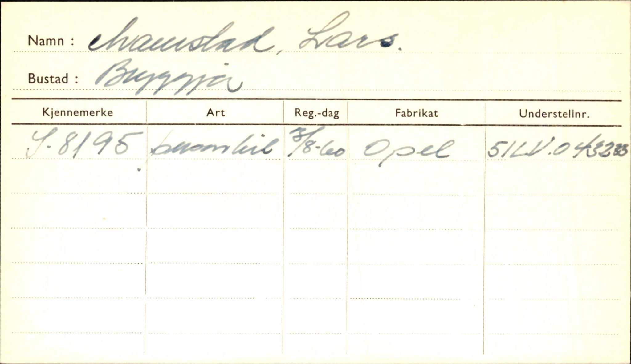 Statens vegvesen, Sogn og Fjordane vegkontor, AV/SAB-A-5301/4/F/L0001D: Eigarregister Fjordane til 1.6.1961, 1930-1961, p. 569