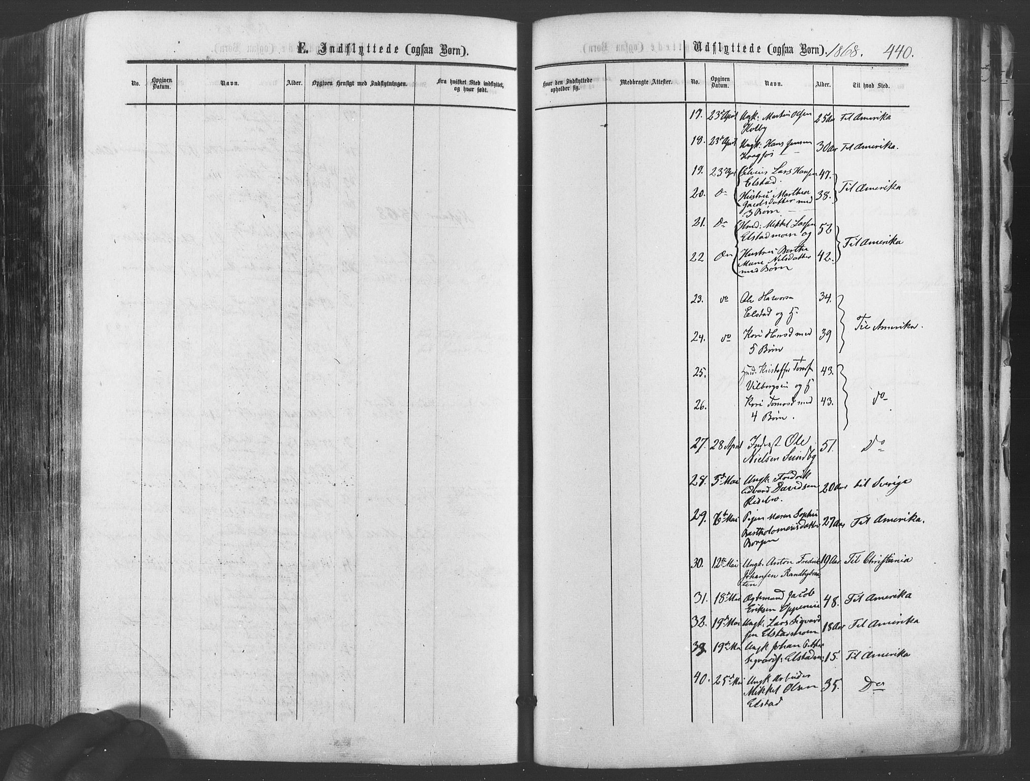 Ullensaker prestekontor Kirkebøker, AV/SAO-A-10236a/F/Fa/L0016: Parish register (official) no. I 16, 1863-1875, p. 440