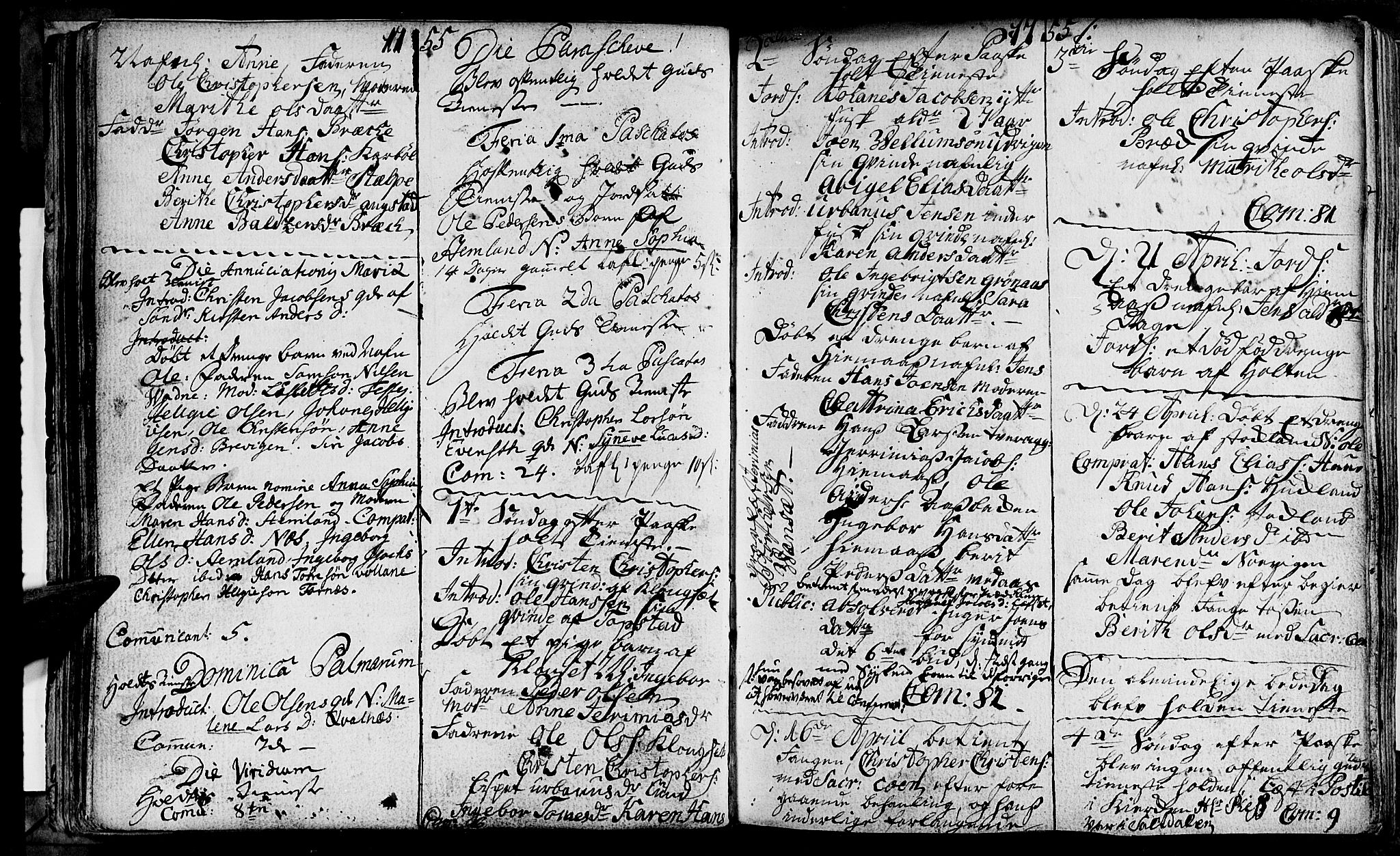 Ministerialprotokoller, klokkerbøker og fødselsregistre - Nordland, AV/SAT-A-1459/852/L0734: Parish register (official) no. 852A04, 1747-1767