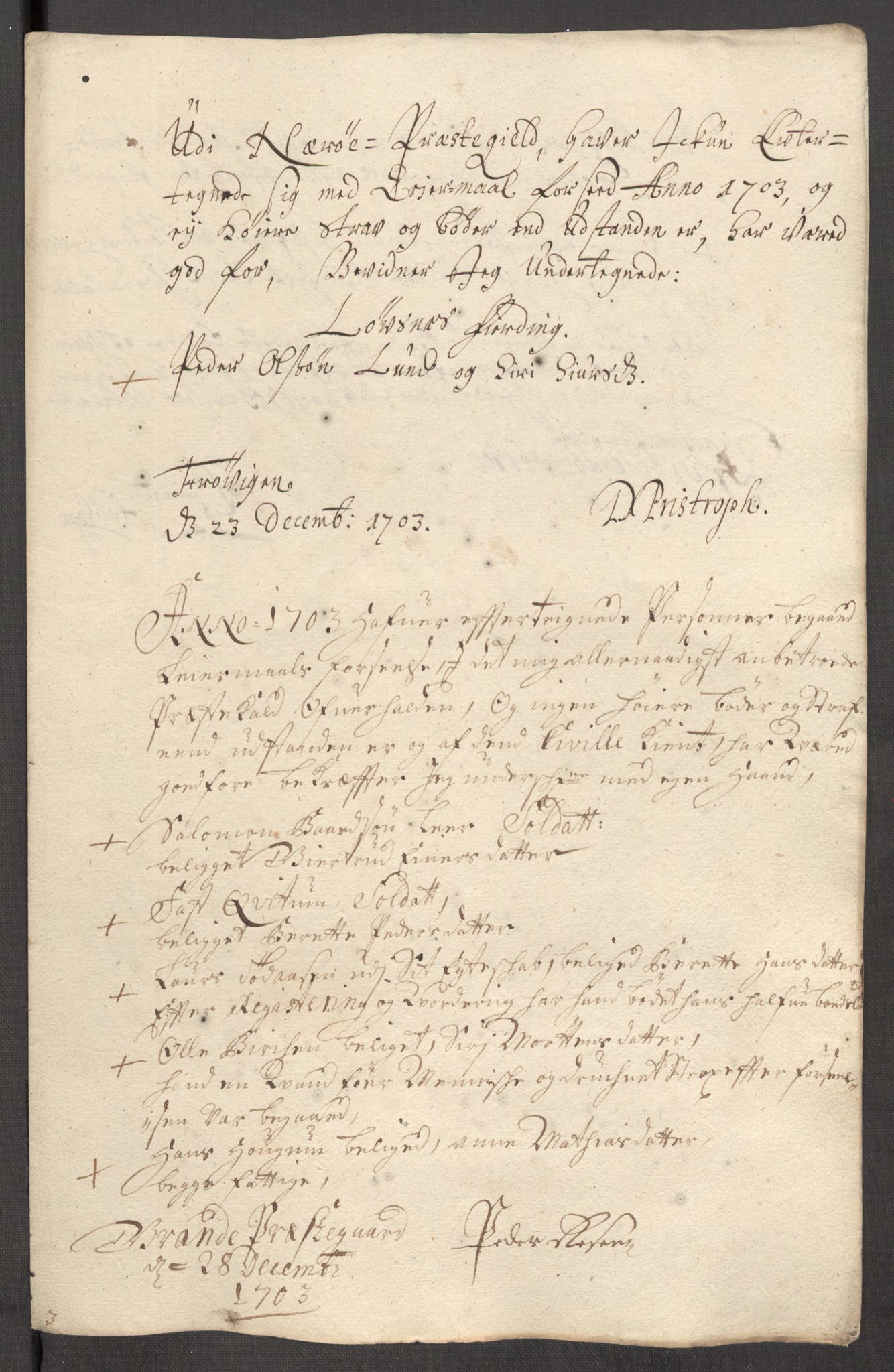 Rentekammeret inntil 1814, Reviderte regnskaper, Fogderegnskap, AV/RA-EA-4092/R64/L4428: Fogderegnskap Namdal, 1703-1704, p. 130