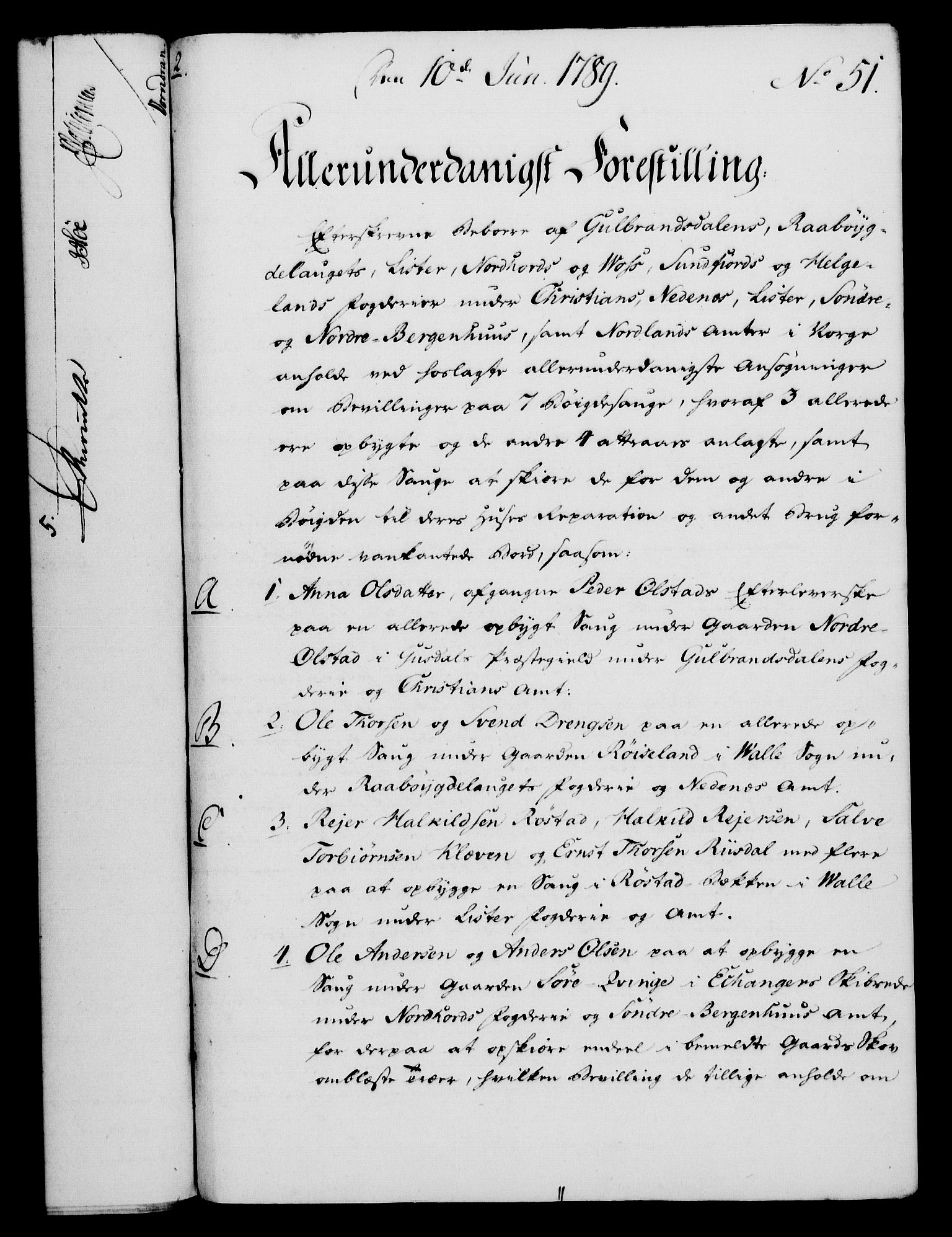 Rentekammeret, Kammerkanselliet, RA/EA-3111/G/Gf/Gfa/L0071: Norsk relasjons- og resolusjonsprotokoll (merket RK 52.71), 1789, p. 323