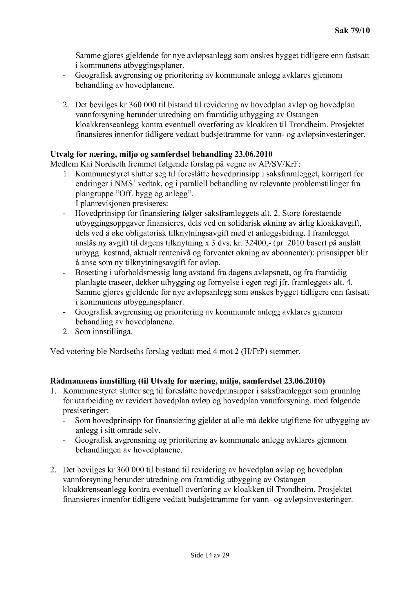 Klæbu Kommune, TRKO/KK/02-FS/L003: Formannsskapet - Møtedokumenter, 2010, p. 1641