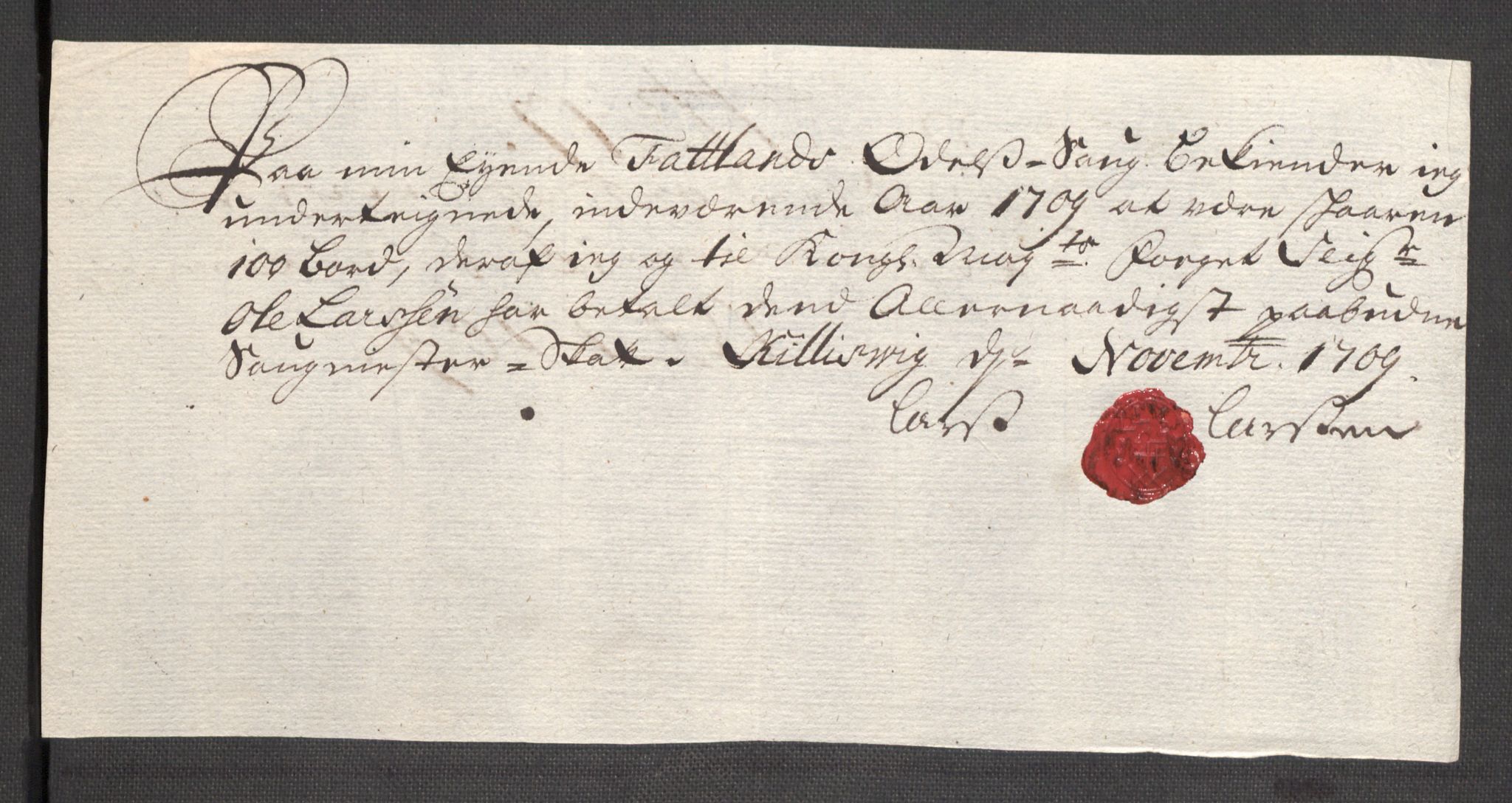 Rentekammeret inntil 1814, Reviderte regnskaper, Fogderegnskap, AV/RA-EA-4092/R48/L2986: Fogderegnskap Sunnhordland og Hardanger, 1709-1710, p. 149