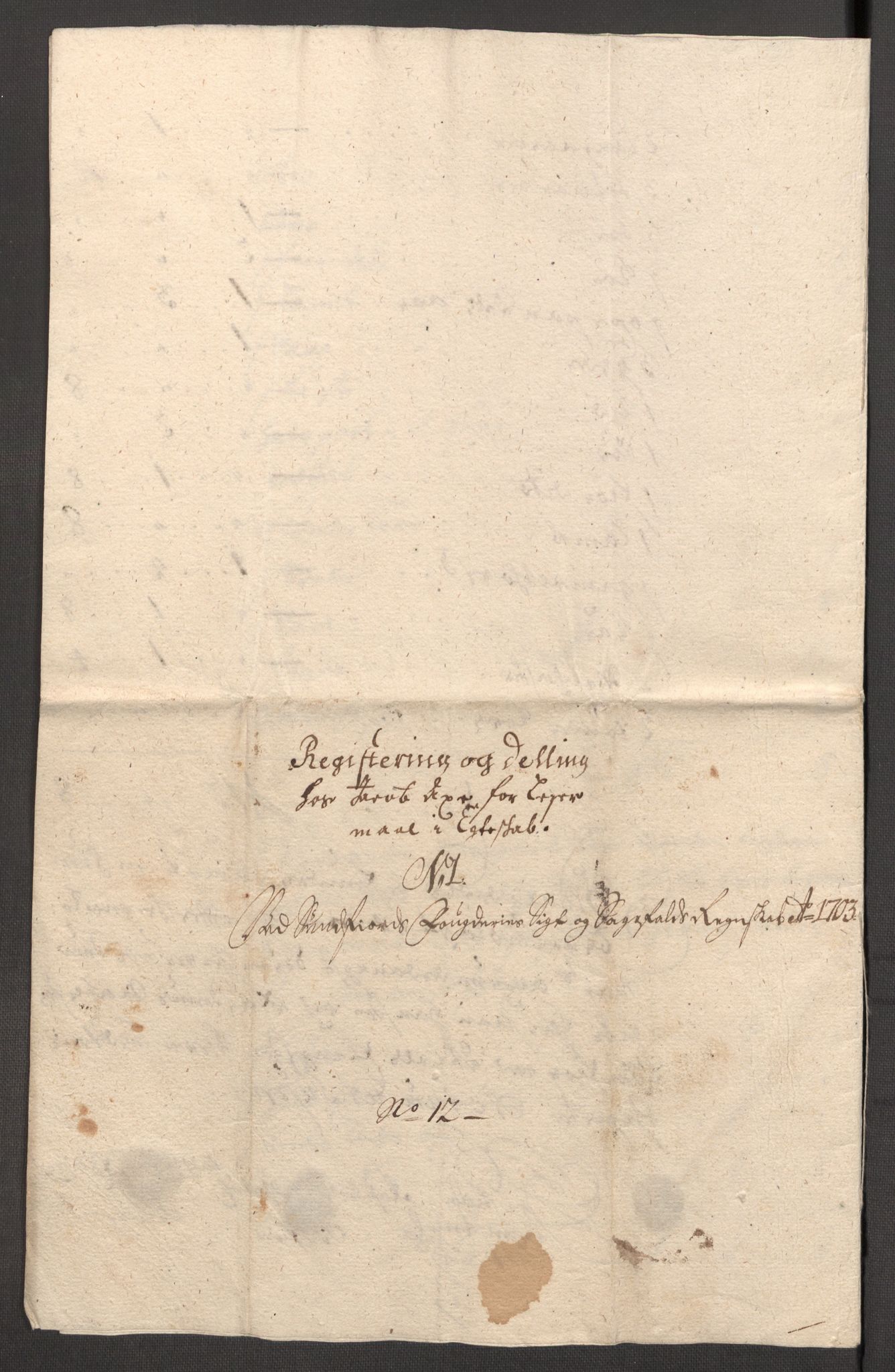 Rentekammeret inntil 1814, Reviderte regnskaper, Fogderegnskap, AV/RA-EA-4092/R53/L3427: Fogderegnskap Sunn- og Nordfjord, 1703, p. 134