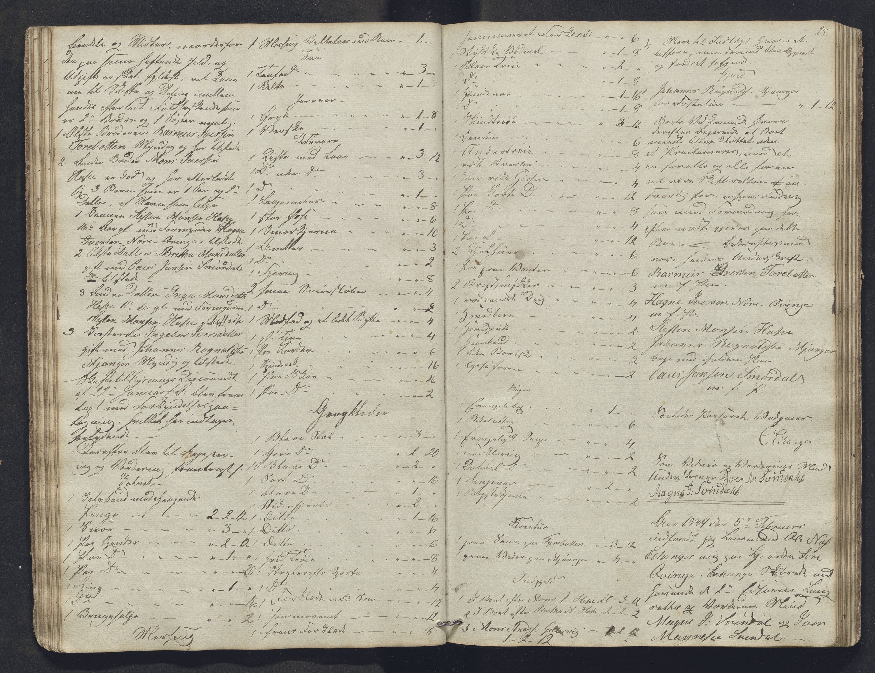 Nordhordland sorenskrivar, SAB/A-2901/1/H/Hb/L0005: Registreringsprotokollar, 1846-1850, p. 25