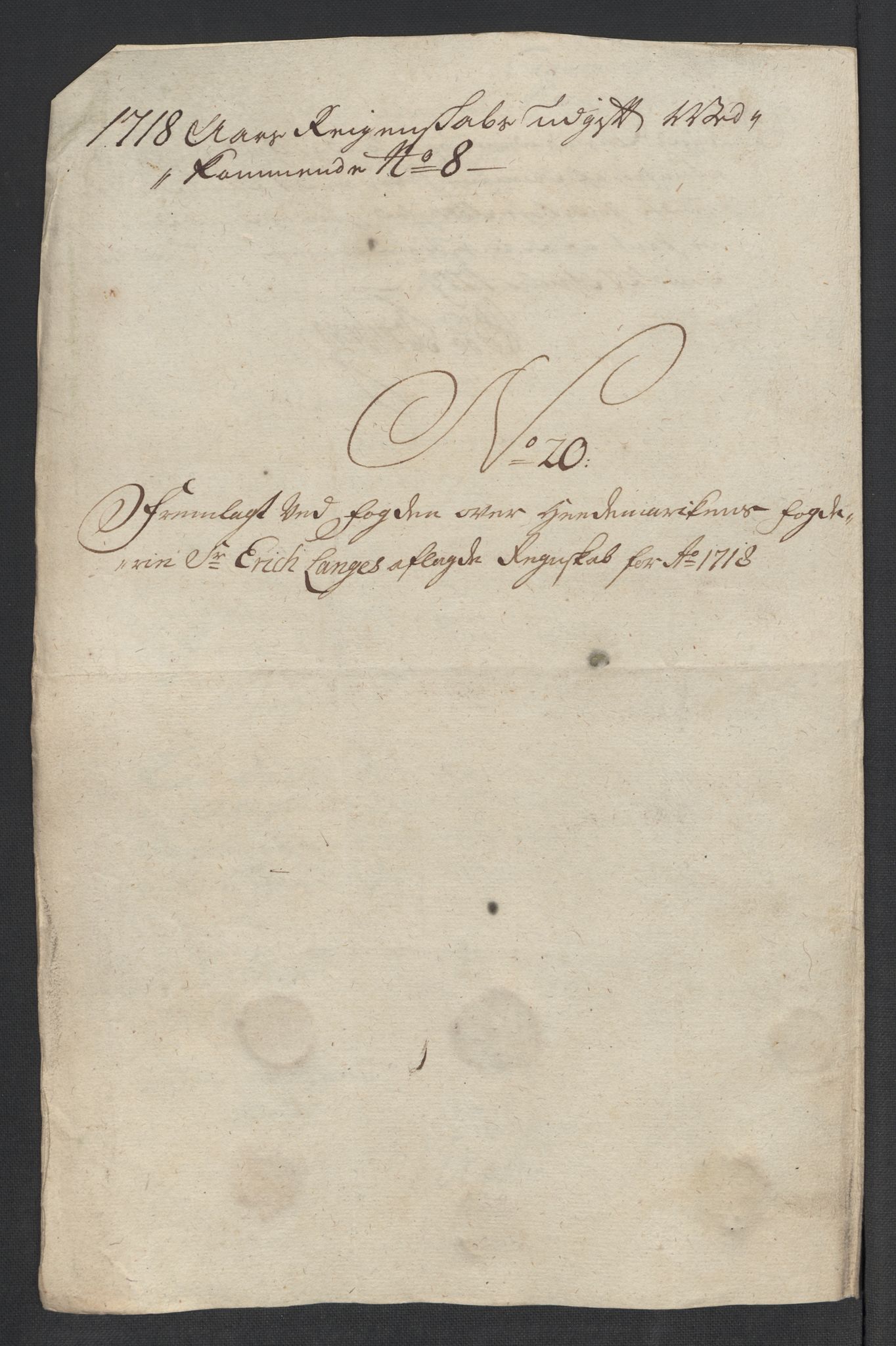 Rentekammeret inntil 1814, Reviderte regnskaper, Fogderegnskap, RA/EA-4092/R16/L1057: Fogderegnskap Hedmark, 1718, p. 296