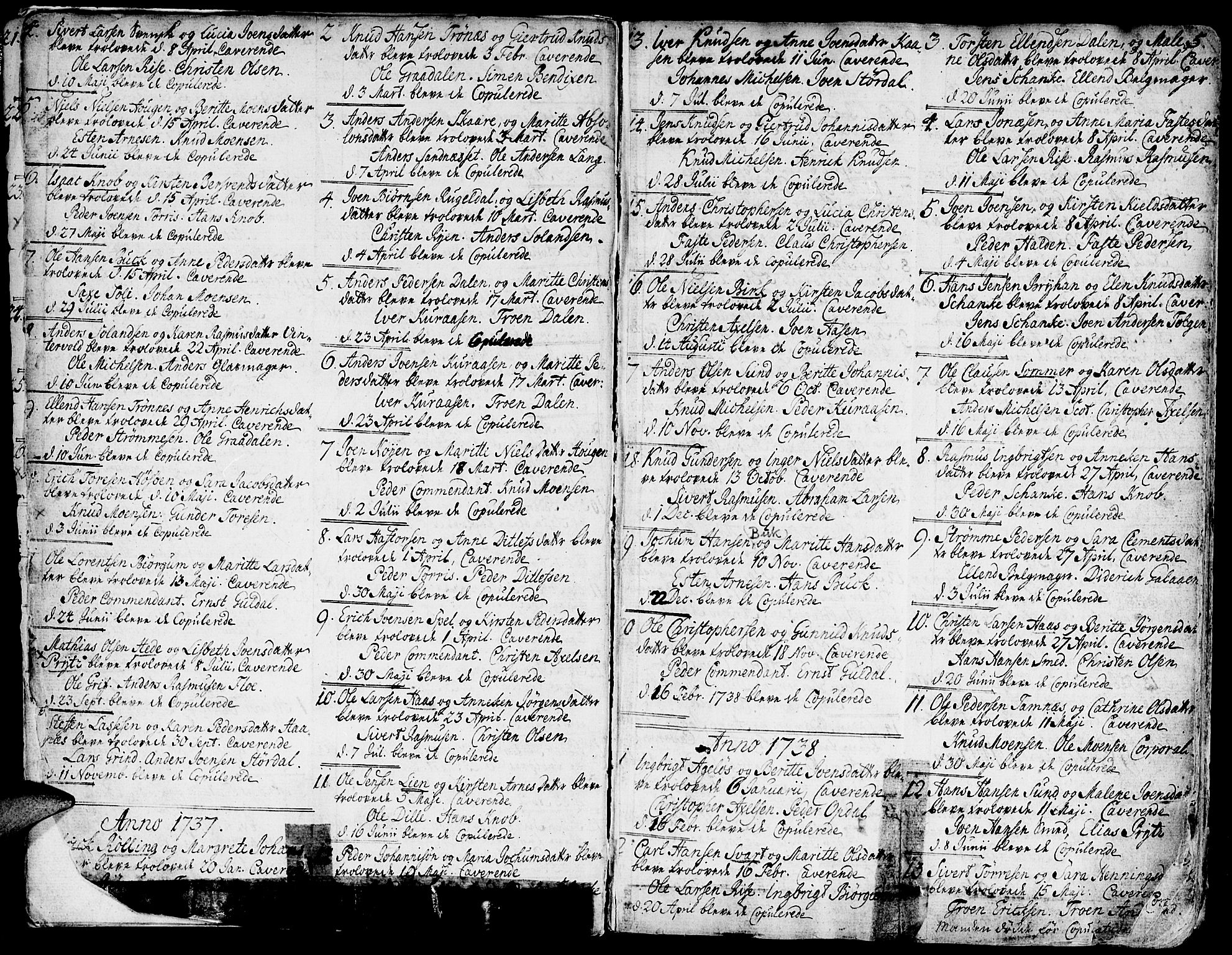 Ministerialprotokoller, klokkerbøker og fødselsregistre - Sør-Trøndelag, SAT/A-1456/681/L0925: Parish register (official) no. 681A03, 1727-1766, p. 5