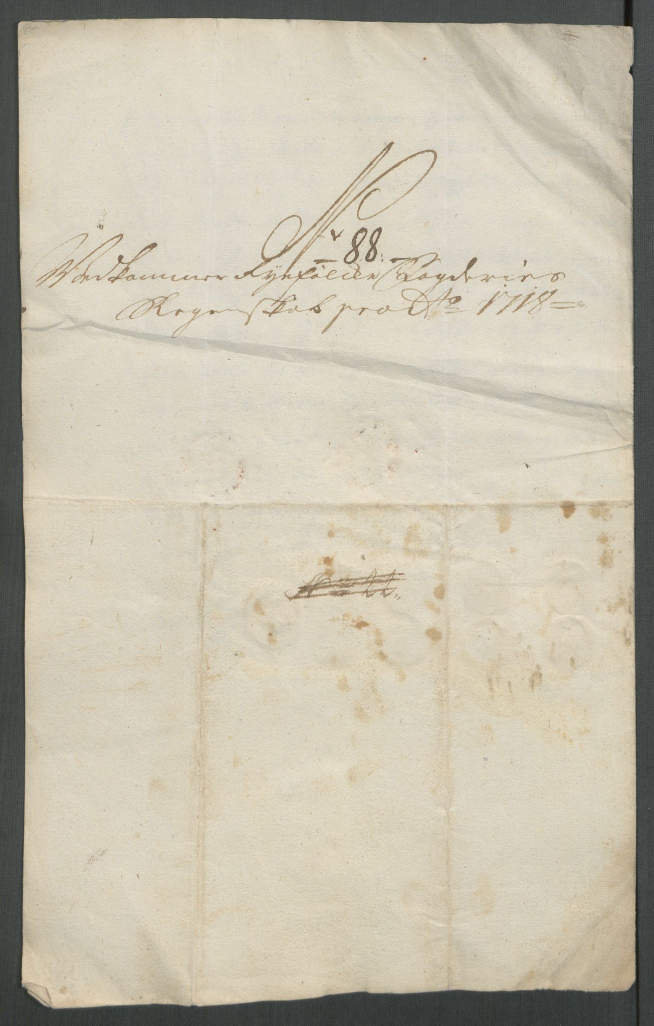 Rentekammeret inntil 1814, Reviderte regnskaper, Fogderegnskap, AV/RA-EA-4092/R47/L2871: Fogderegnskap Ryfylke, 1718, p. 392