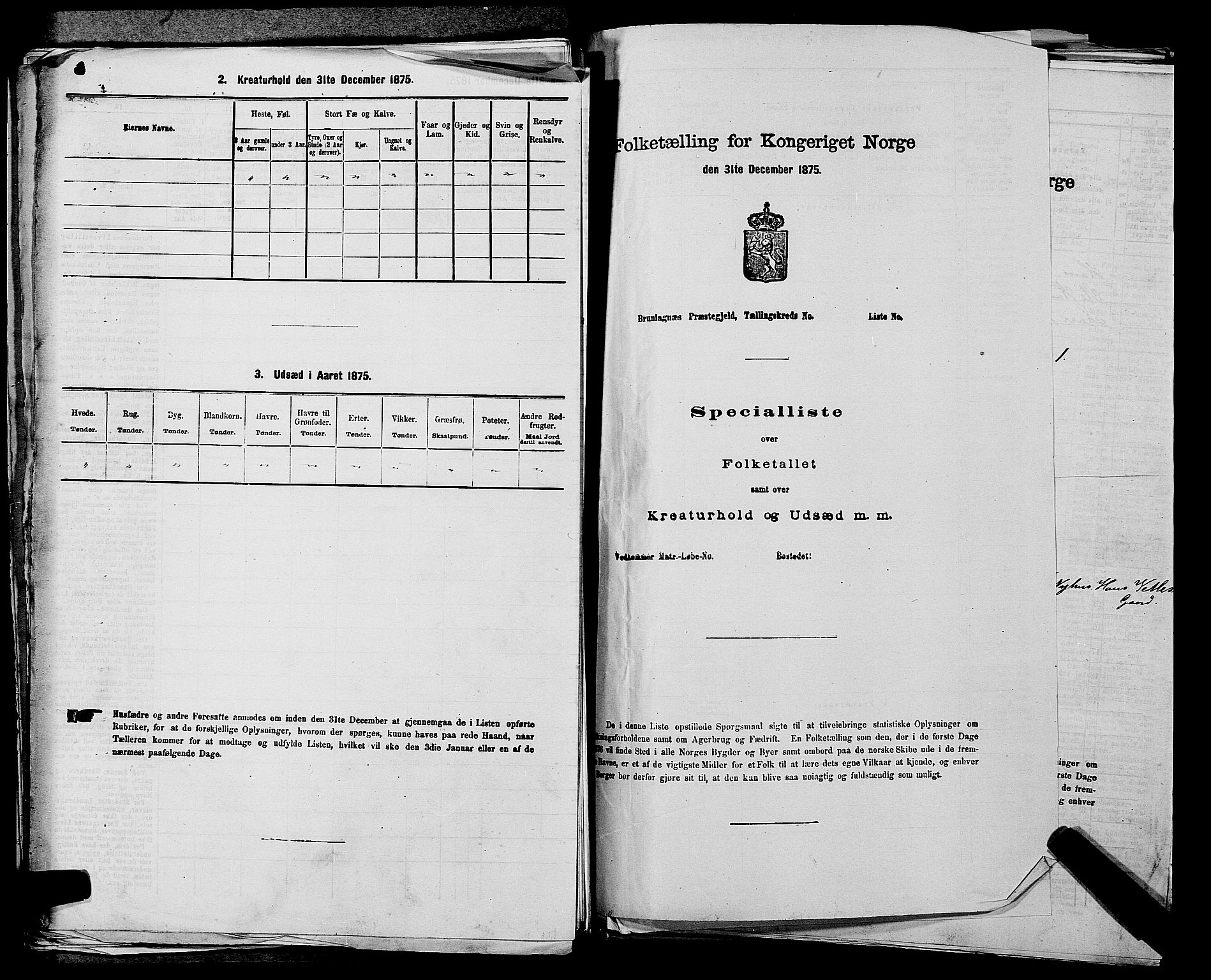 SAKO, 1875 census for 0818P Solum, 1875, p. 990