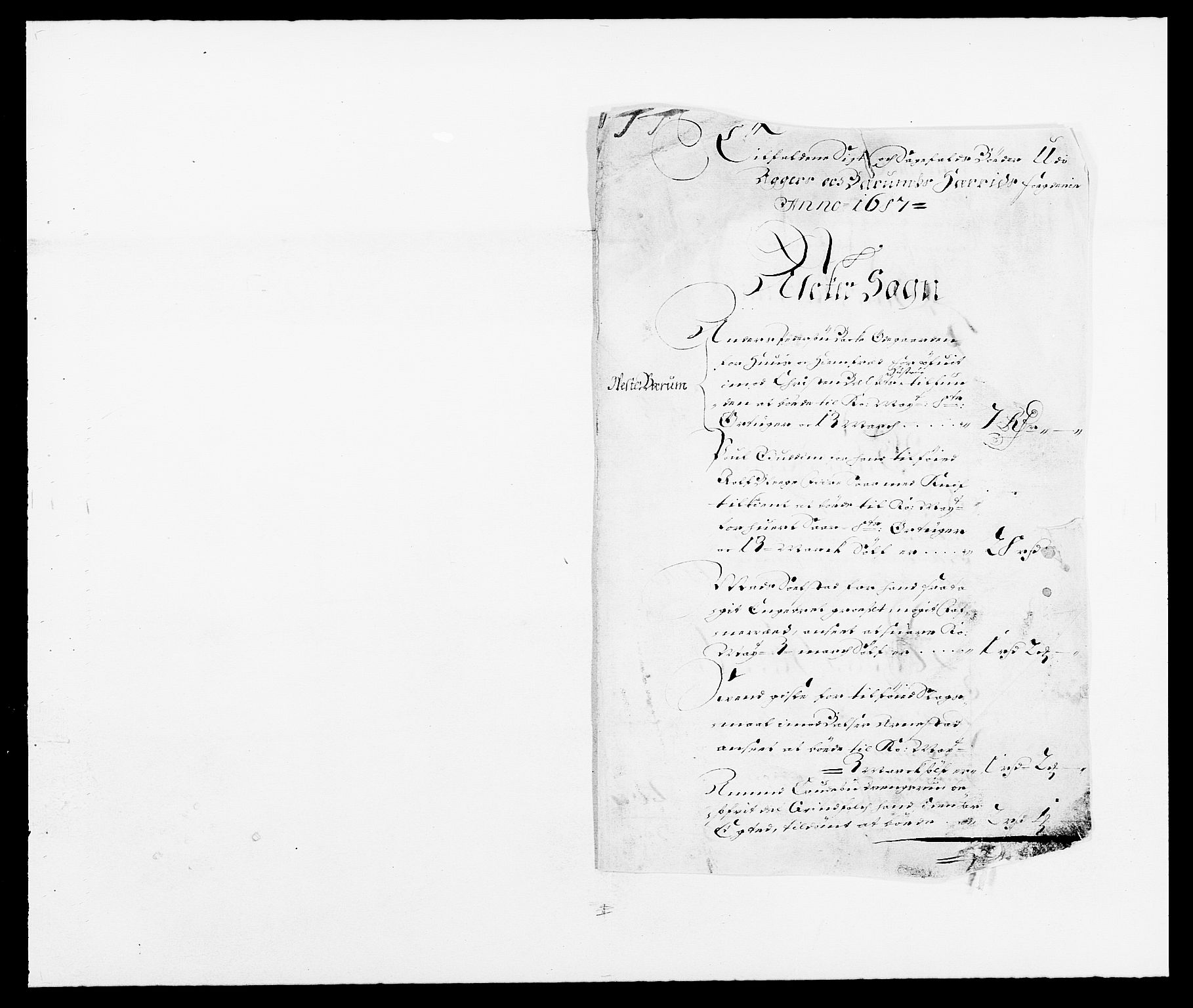 Rentekammeret inntil 1814, Reviderte regnskaper, Fogderegnskap, RA/EA-4092/R08/L0422: Fogderegnskap Aker, 1684-1686, p. 157
