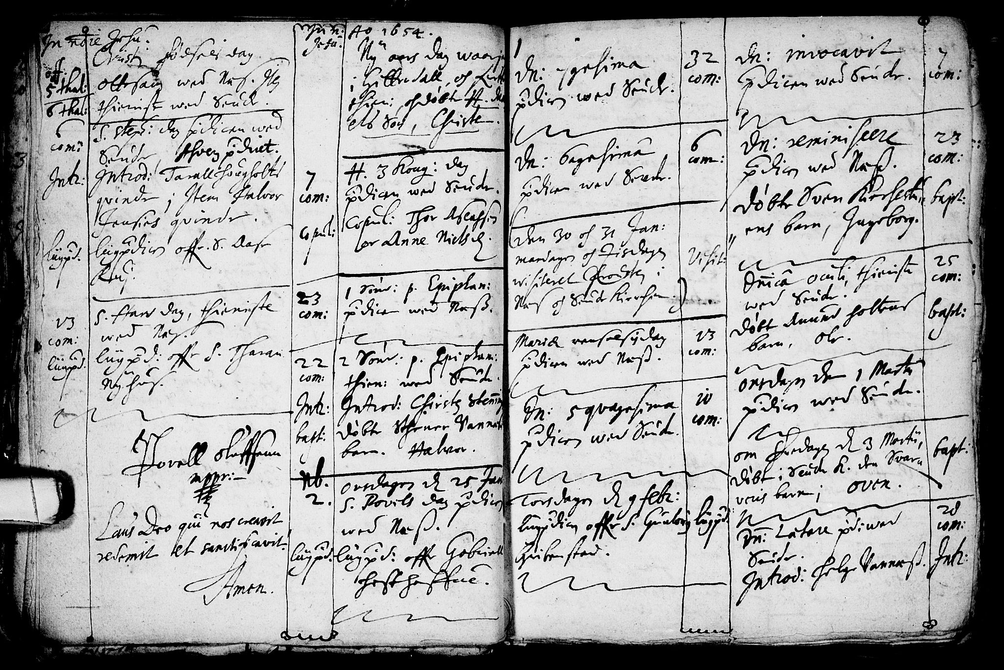 Sauherad kirkebøker, AV/SAKO-A-298/F/Fa/L0001: Parish register (official) no. I 1, 1649-1681