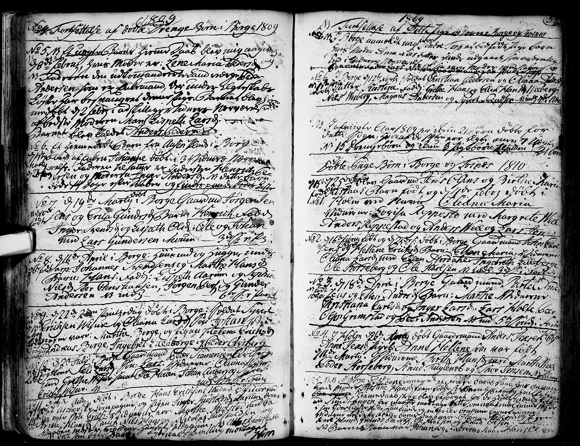 Borge prestekontor Kirkebøker, SAO/A-10903/F/Fa/L0002: Parish register (official) no. I 2, 1791-1817, p. 57