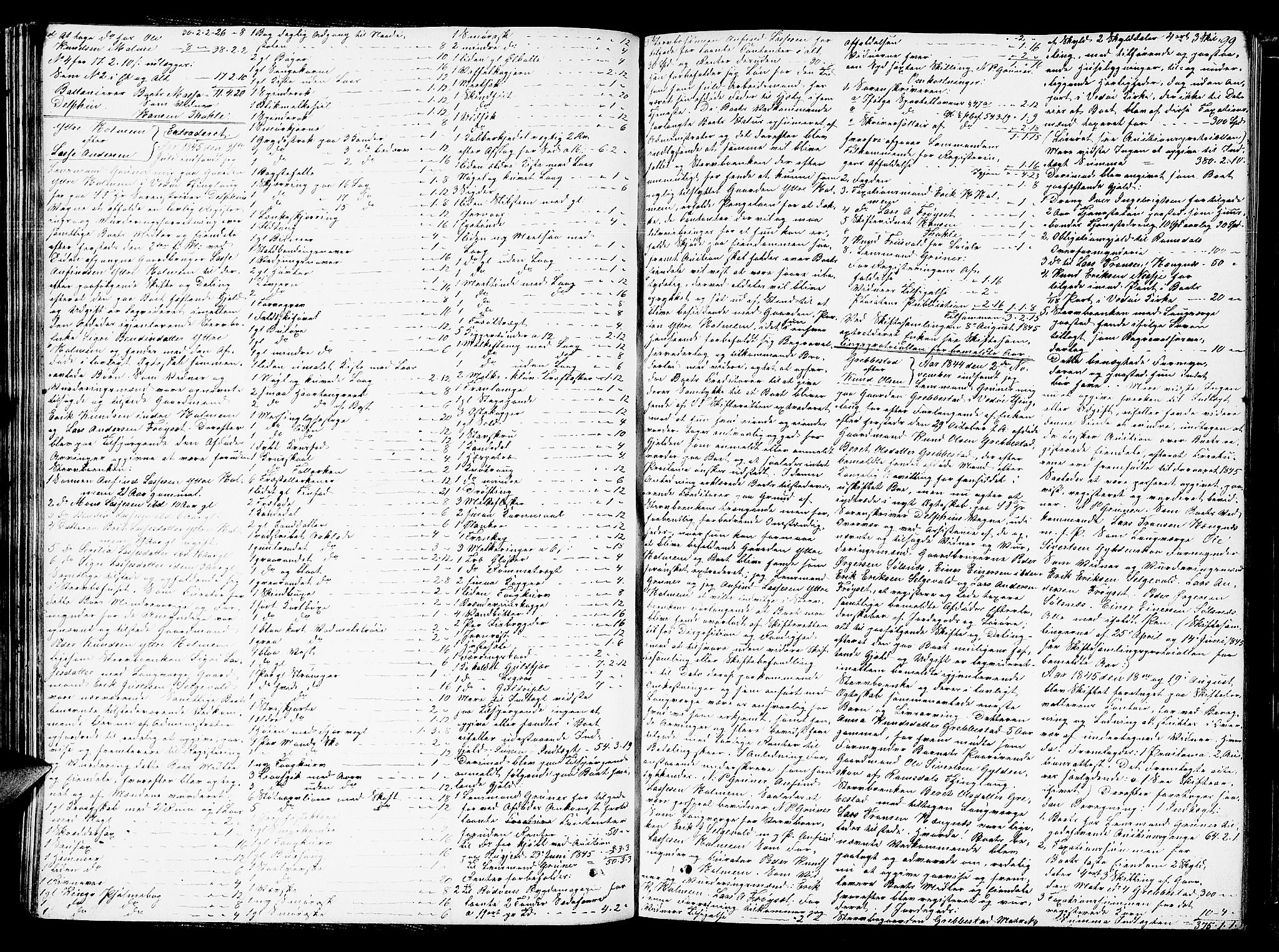 Romsdal sorenskriveri, AV/SAT-A-4149/1/3/3A/L0019: Skifteutlodnings Protokoll 5, 1844-1859, p. 99