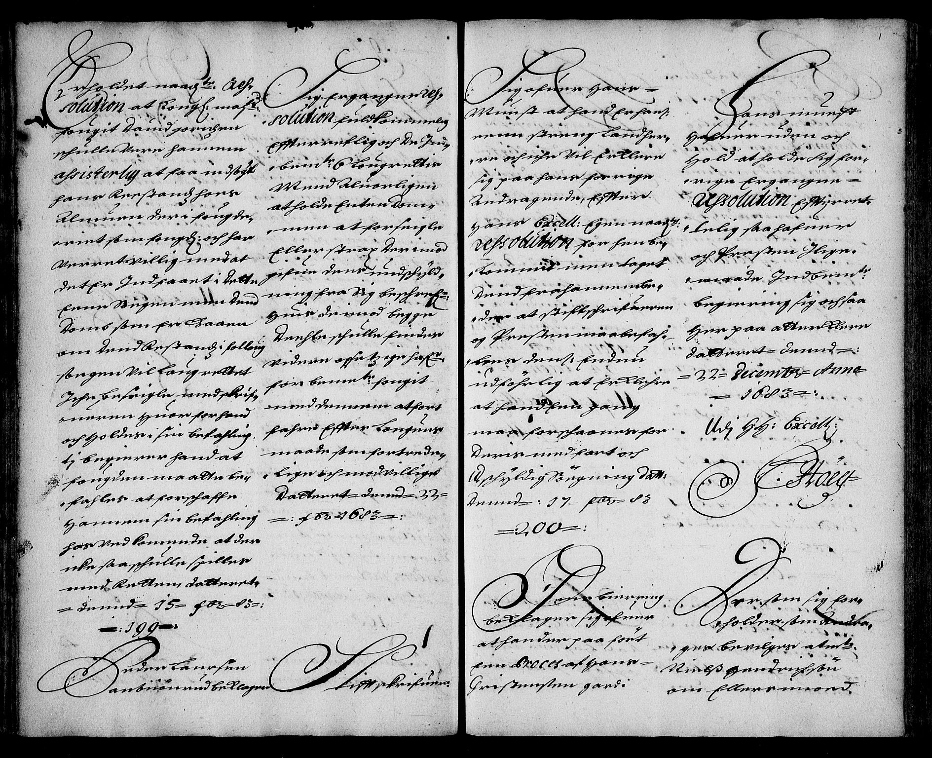 Stattholderembetet 1572-1771, AV/RA-EA-2870/Ae/L0001: Supplikasjons- og resolusjonsprotokoll, 1683-1684