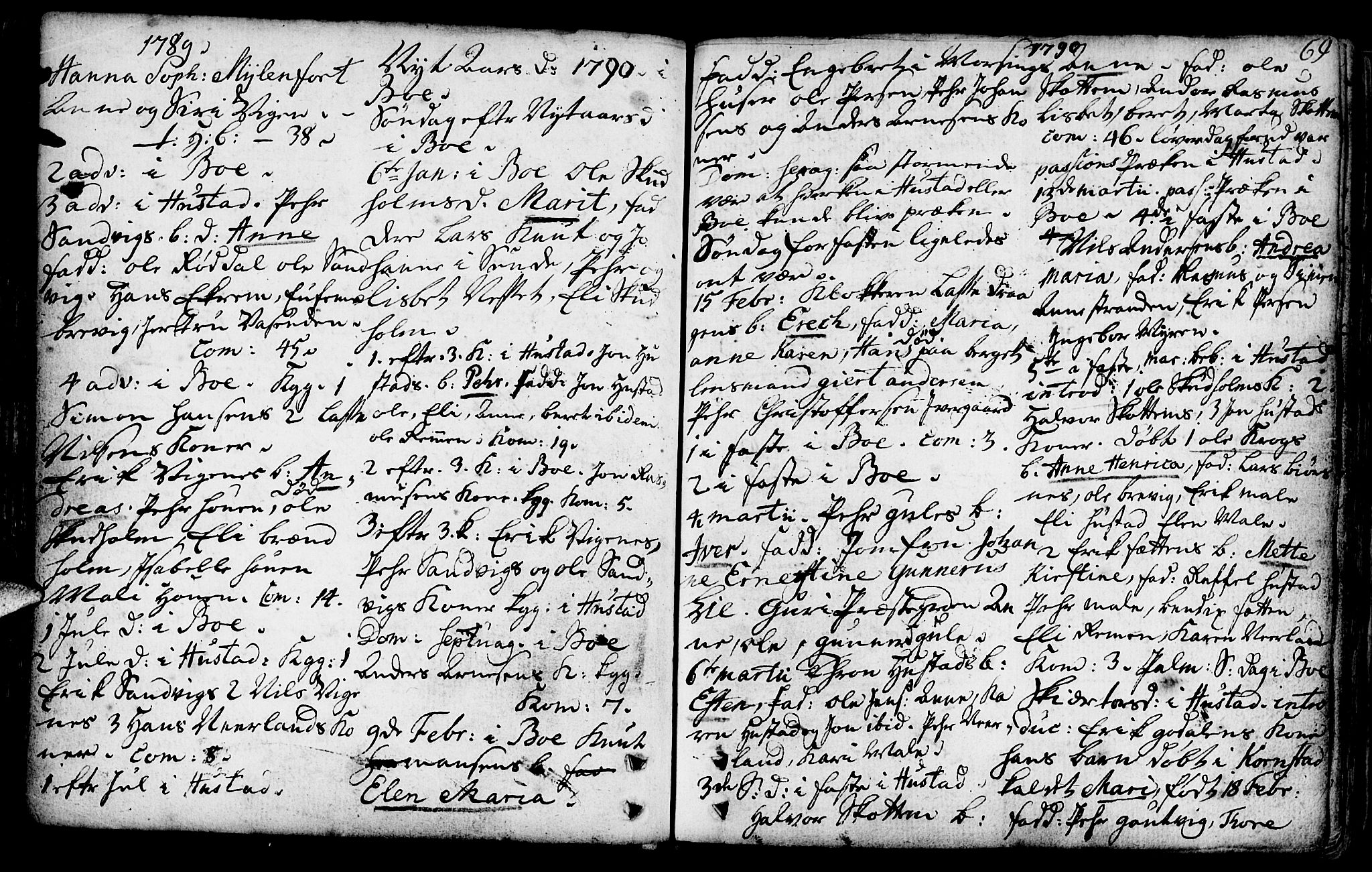 Ministerialprotokoller, klokkerbøker og fødselsregistre - Møre og Romsdal, SAT/A-1454/566/L0761: Parish register (official) no. 566A02 /1, 1767-1817, p. 69