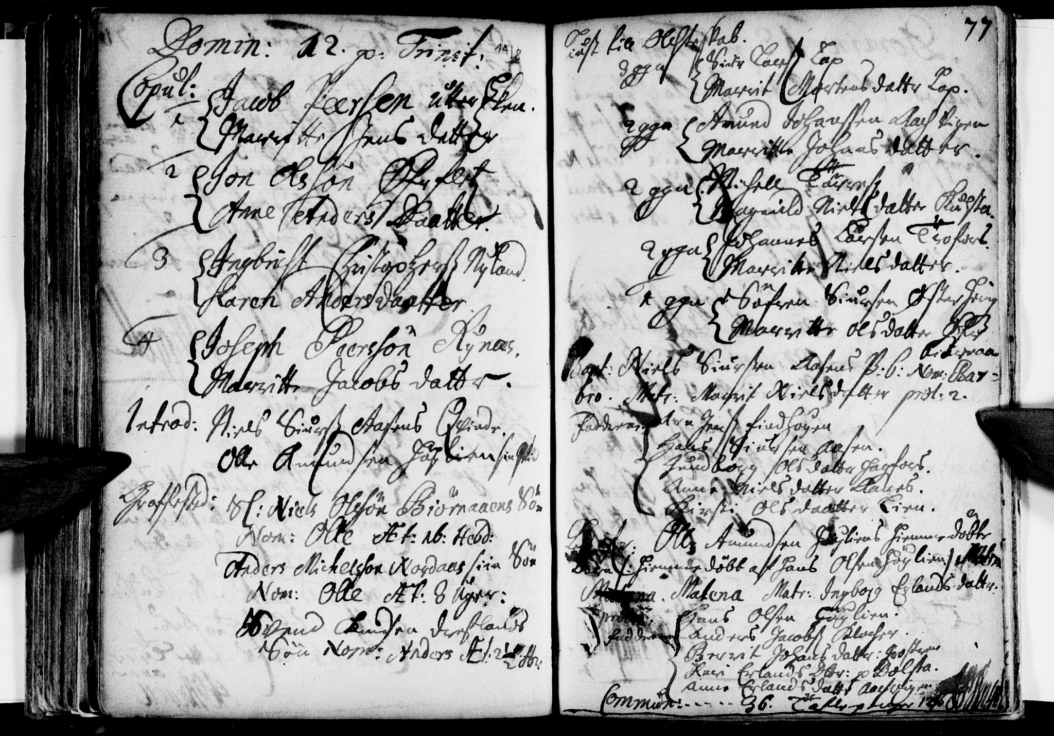 Ministerialprotokoller, klokkerbøker og fødselsregistre - Nordland, SAT/A-1459/820/L0280: Parish register (official) no. 820A01, 1690-1693, p. 77