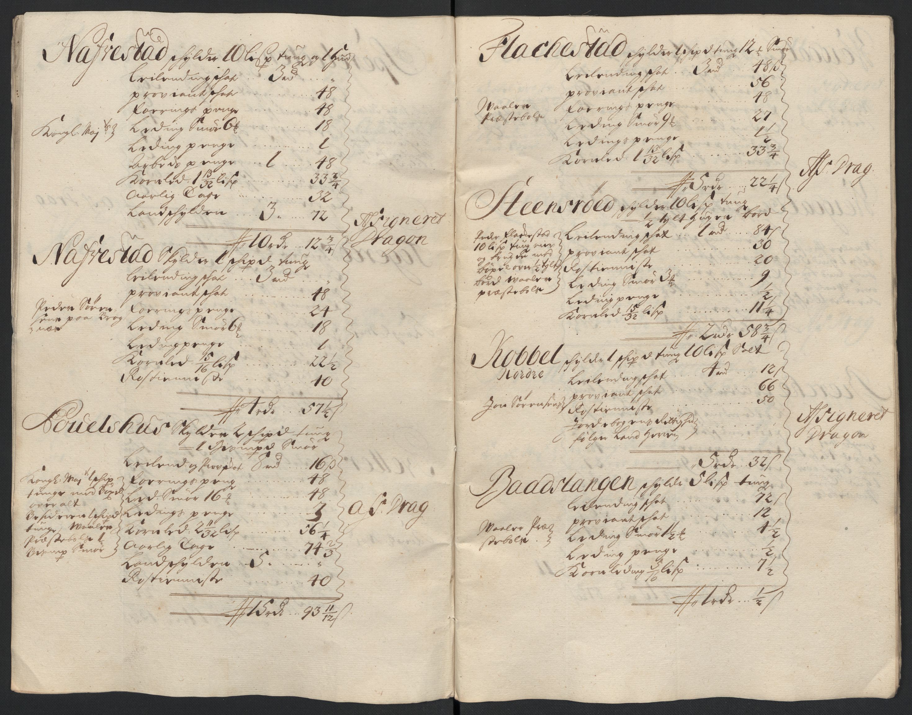 Rentekammeret inntil 1814, Reviderte regnskaper, Fogderegnskap, AV/RA-EA-4092/R04/L0135: Fogderegnskap Moss, Onsøy, Tune, Veme og Åbygge, 1709-1710, p. 305