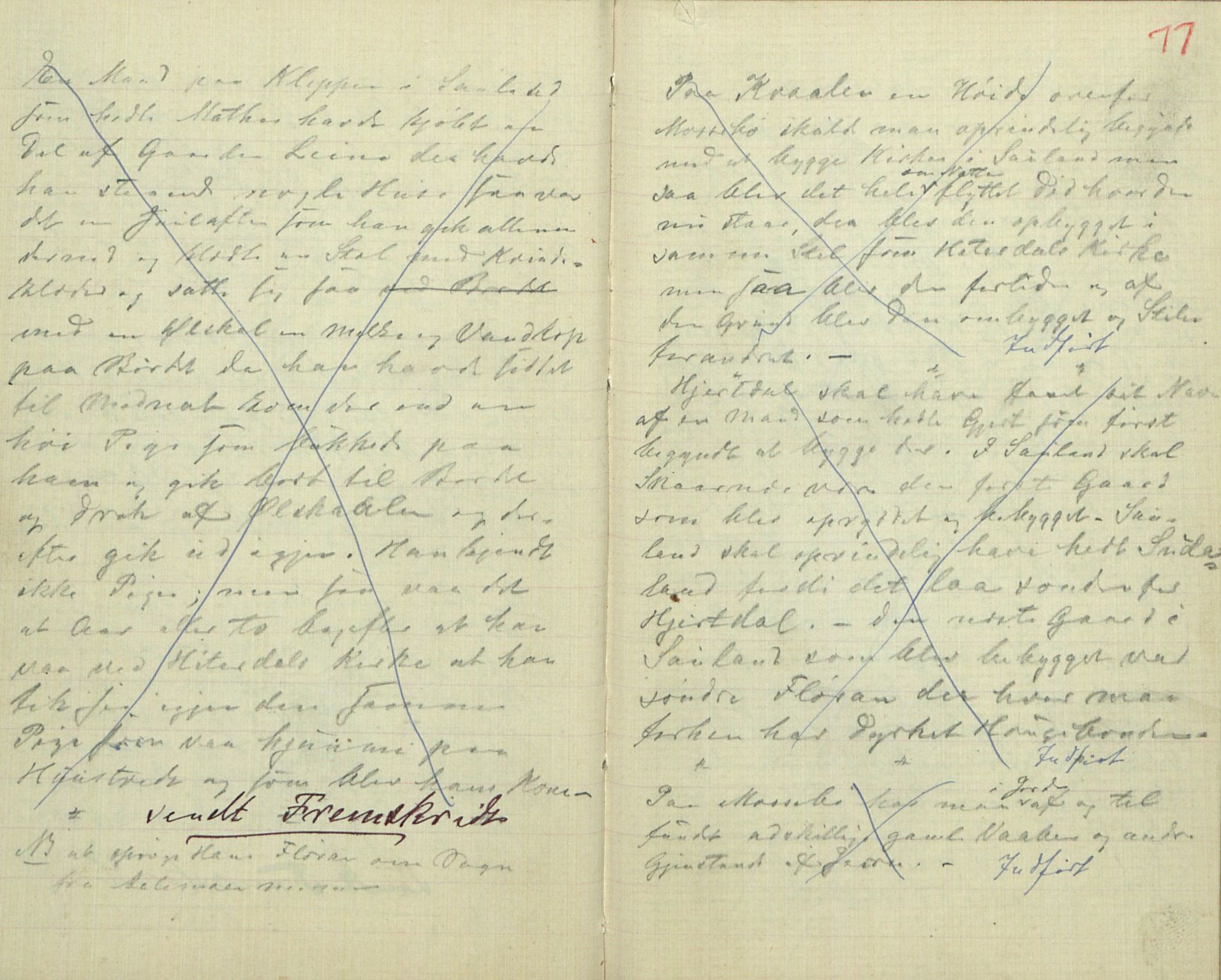 Rikard Berge, TEMU/TGM-A-1003/F/L0016/0013: 529-550 / 541 Oppskrifter av Halvor N. Tvedten, 1893, p. 76-77