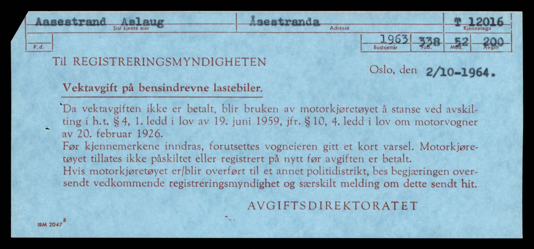 Møre og Romsdal vegkontor - Ålesund trafikkstasjon, AV/SAT-A-4099/F/Fe/L0032: Registreringskort for kjøretøy T 11997 - T 12149, 1927-1998, p. 605