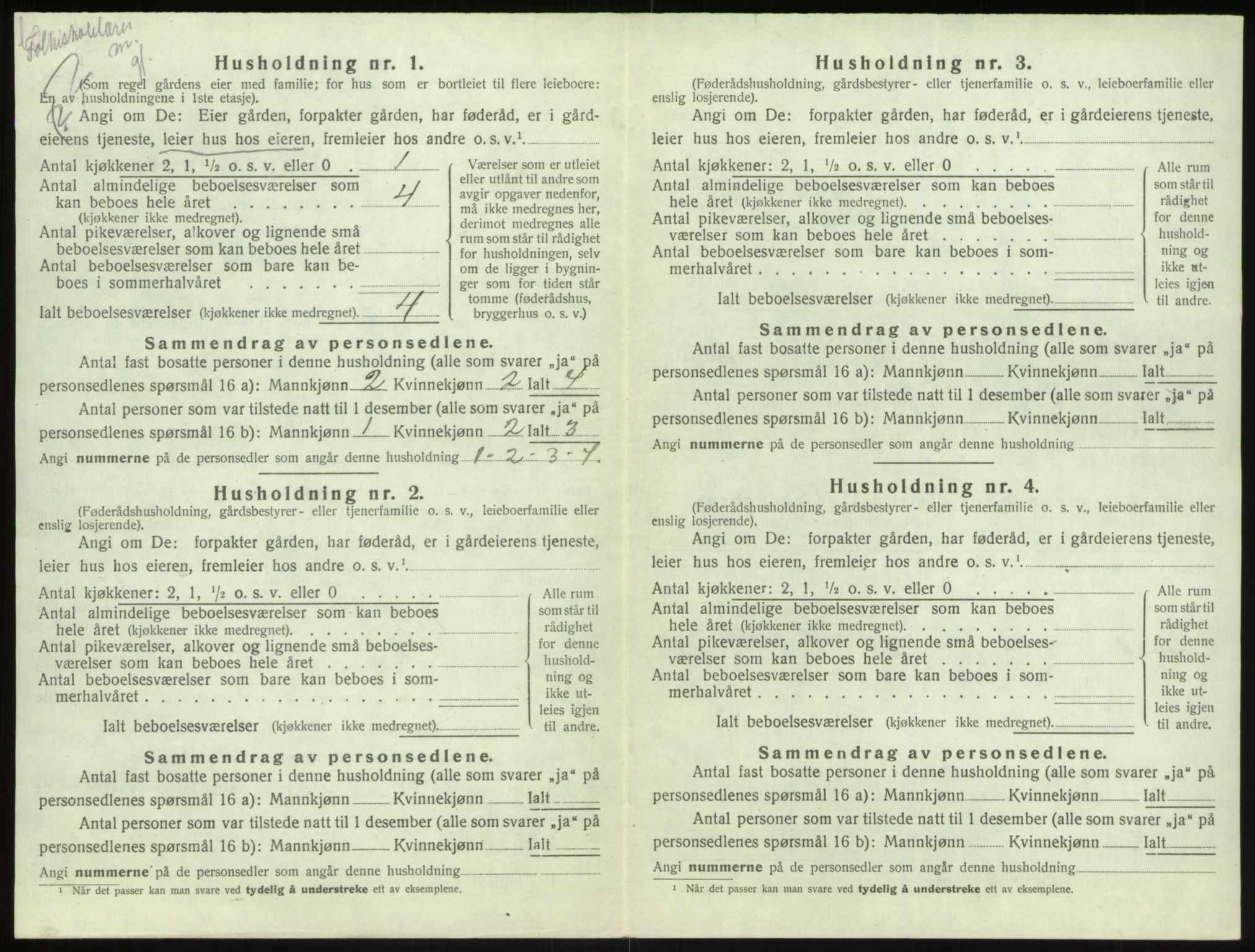 SAB, 1920 census for Kyrkjebø, 1920, p. 510