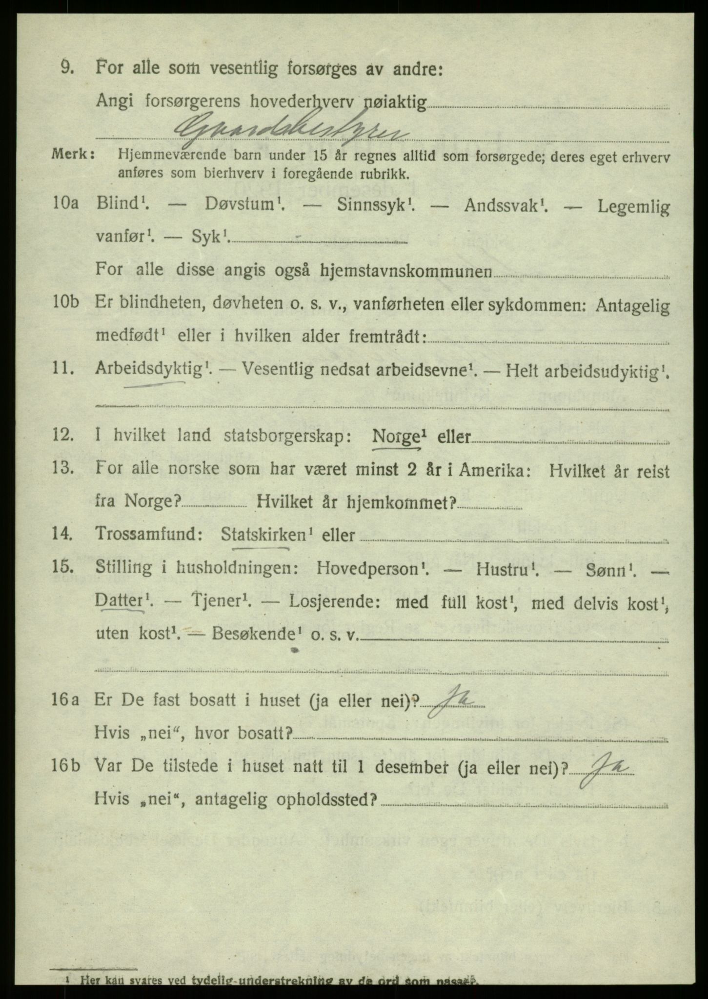 SAB, 1920 census for Askøy, 1920, p. 5995