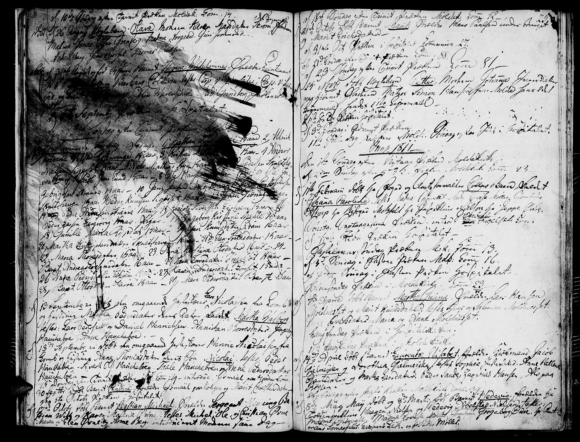 Ministerialprotokoller, klokkerbøker og fødselsregistre - Møre og Romsdal, AV/SAT-A-1454/558/L0687: Parish register (official) no. 558A01, 1798-1818, p. 25