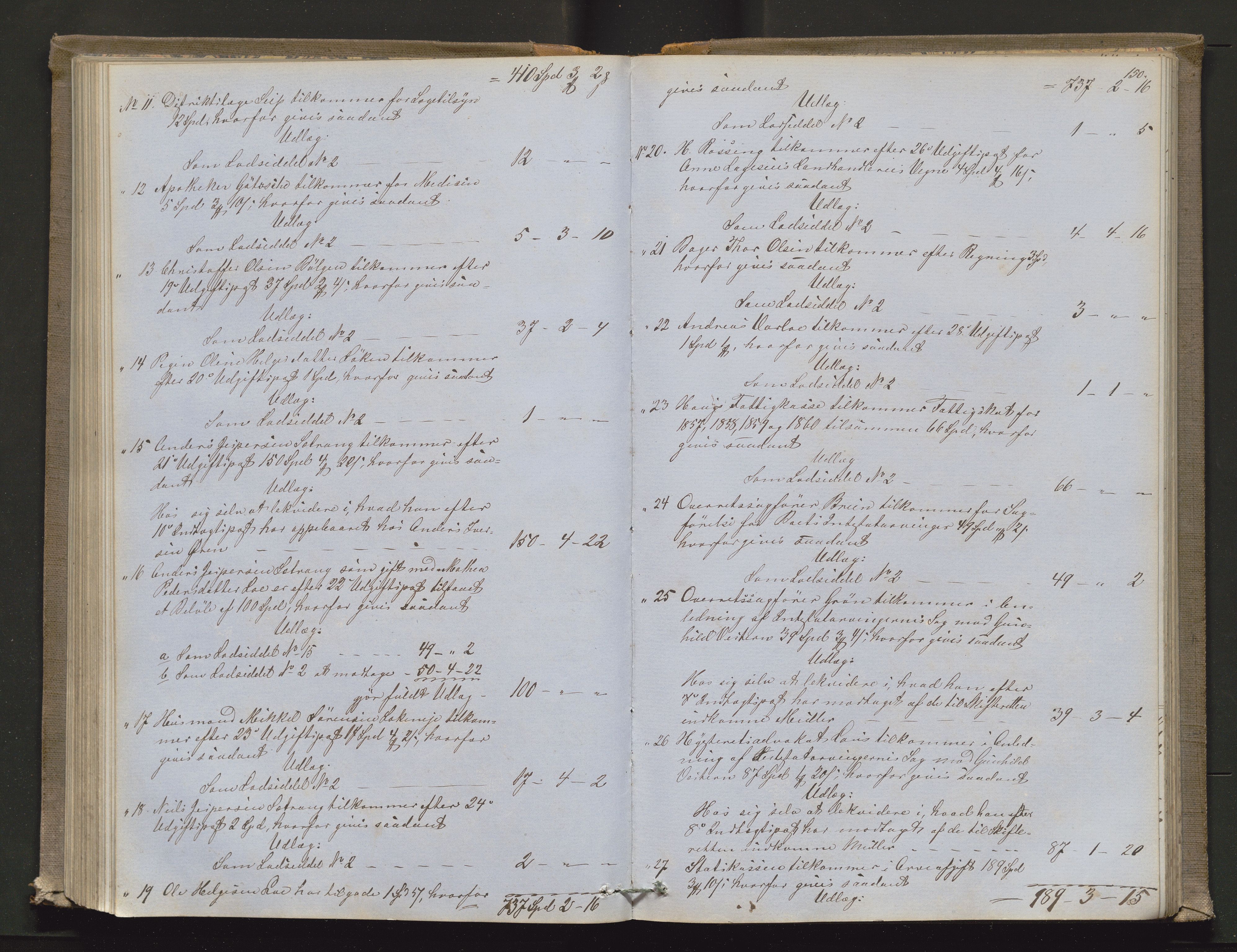Ringerike sorenskriveri, AV/SAKO-A-105/H/Hb/Hbd/Hbda/L0004: Skifteutlodningsprotokoll, 1857-1862, p. 149b-150a
