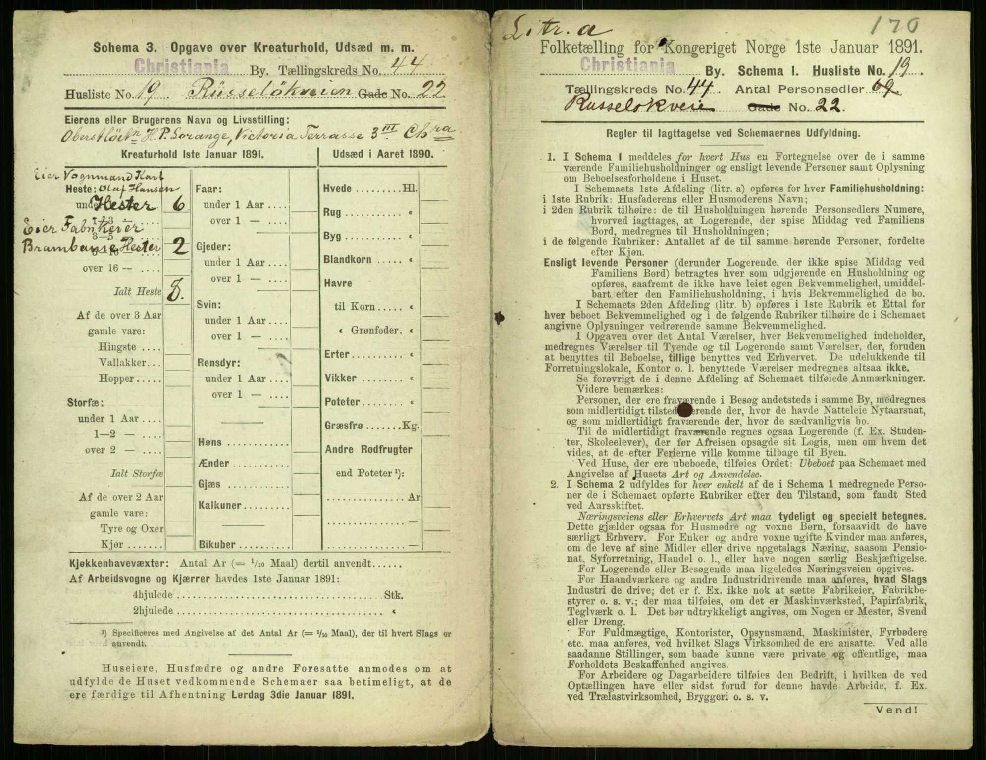 RA, 1891 census for 0301 Kristiania, 1891, p. 26629