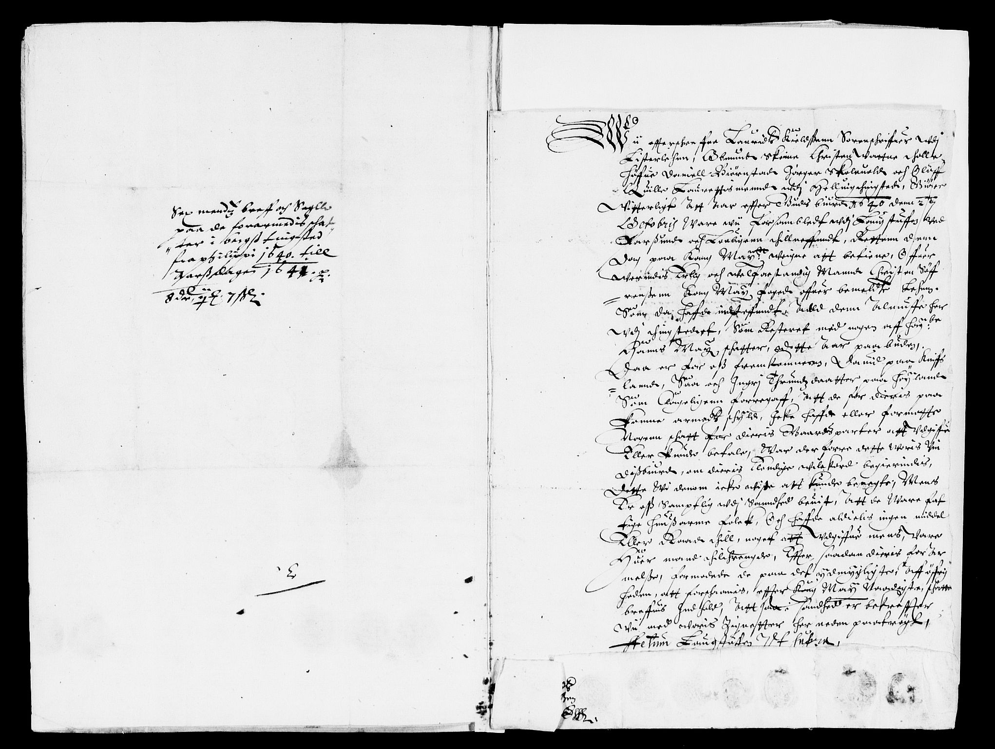 Rentekammeret inntil 1814, Reviderte regnskaper, Lensregnskaper, RA/EA-5023/R/Rb/Rbr/L0013: Lista len, 1640-1642