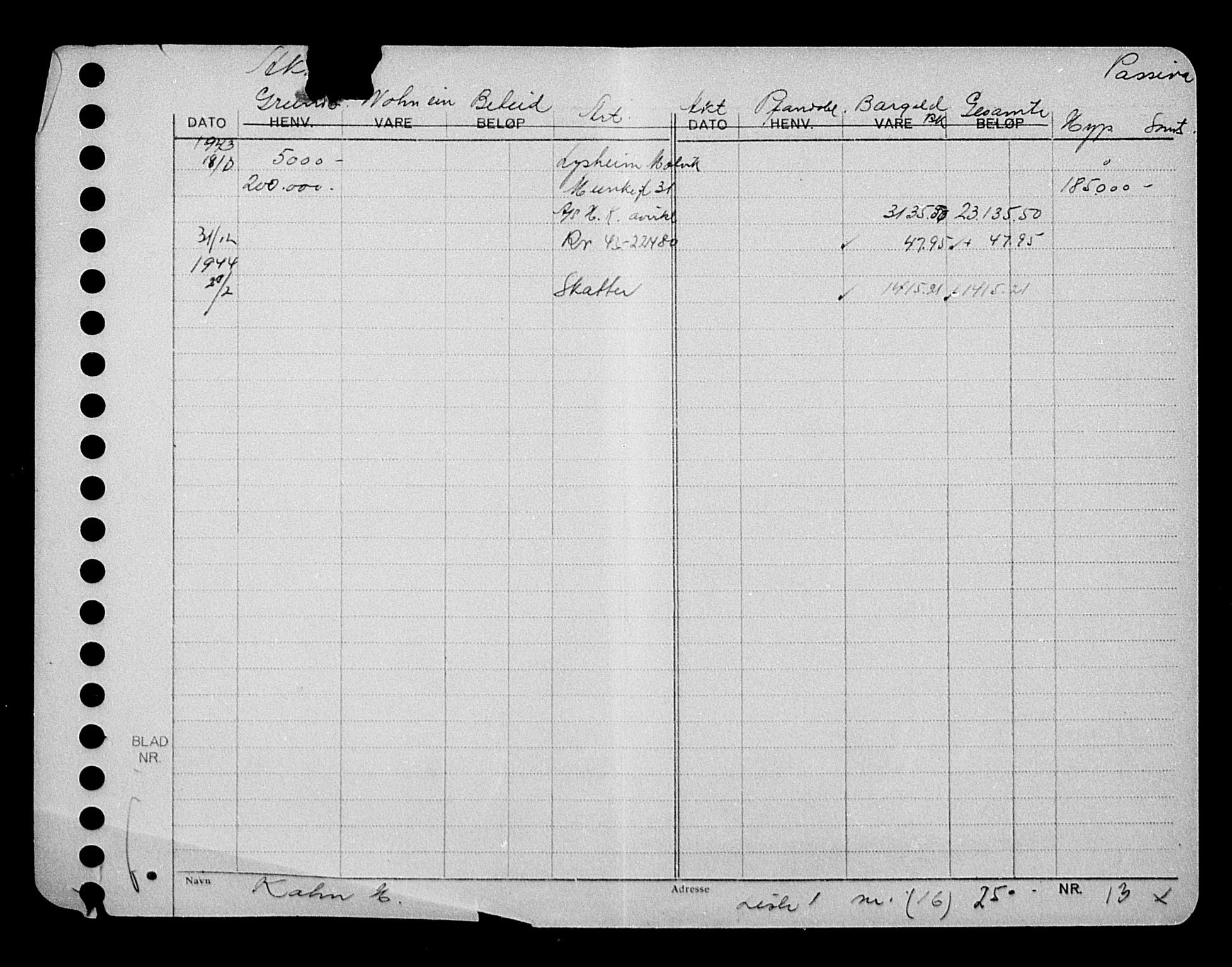 Justisdepartementet, Tilbakeføringskontoret for inndratte formuer, AV/RA-S-1564/H/Hc/Hca/L0899: --, 1945-1947, p. 307