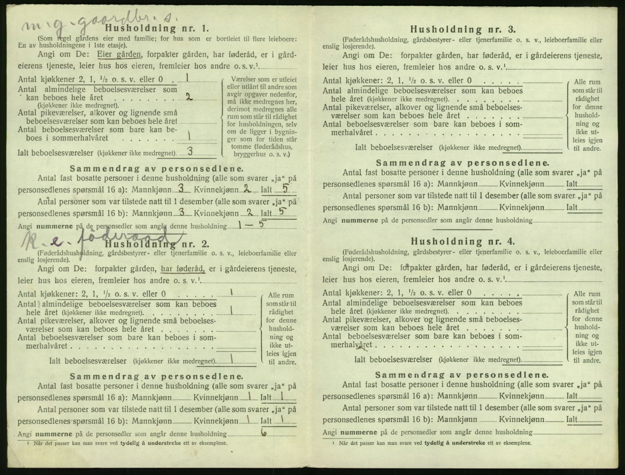 SAT, 1920 census for Sykkylven, 1920, p. 786