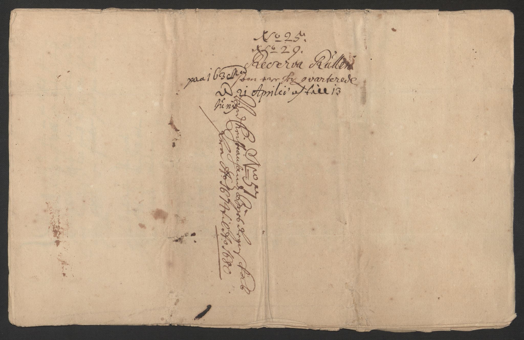 Rentekammeret inntil 1814, Reviderte regnskaper, Byregnskaper, AV/RA-EA-4066/R/Rm/L0258: [M1] Kontribusjonsregnskap, 1664-1700, p. 315