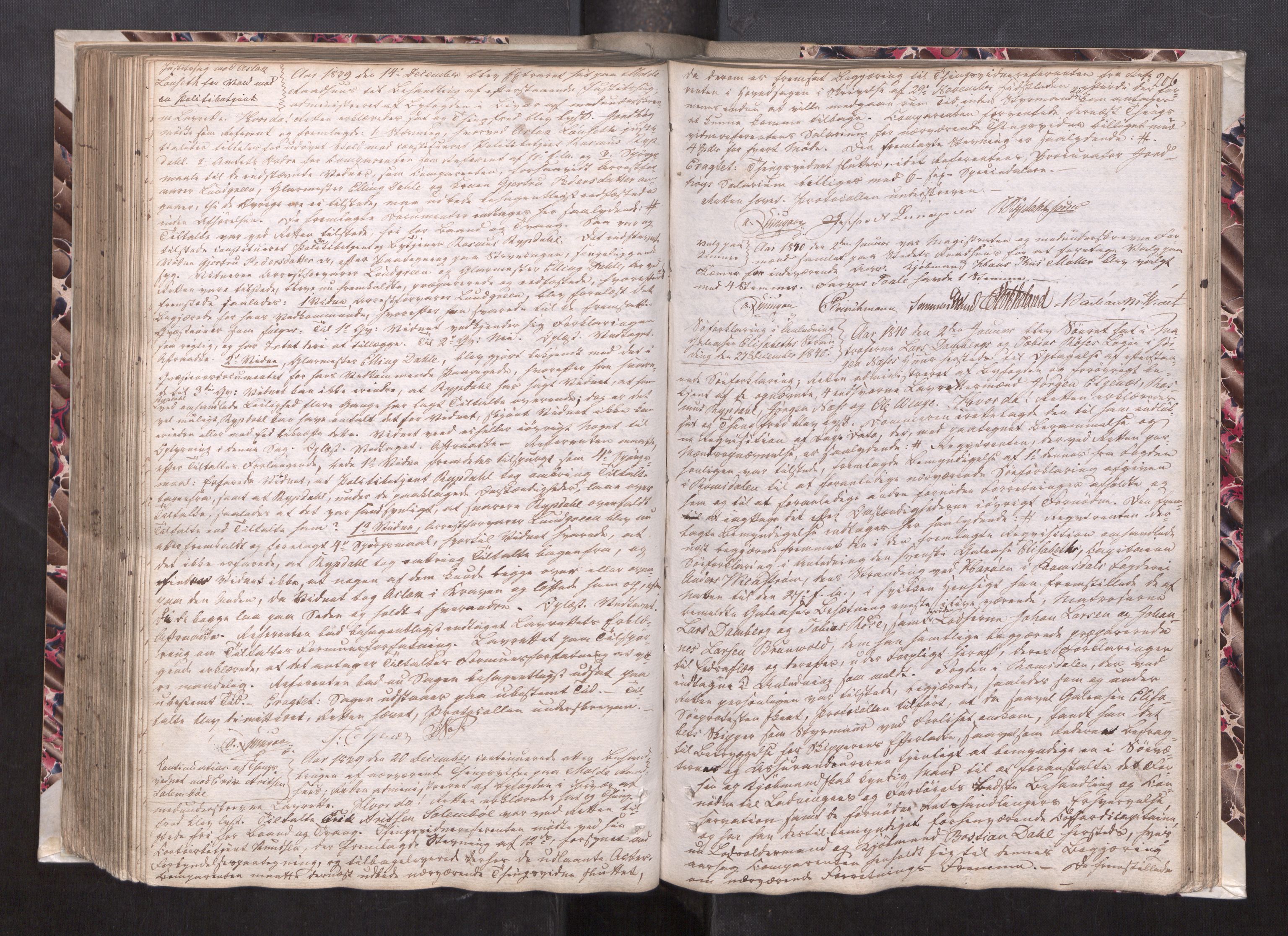 Molde byfogd, AV/SAT-A-0025/1/1A/L0003: Justisprotokoll, 1836-1841, p. 205b-206a