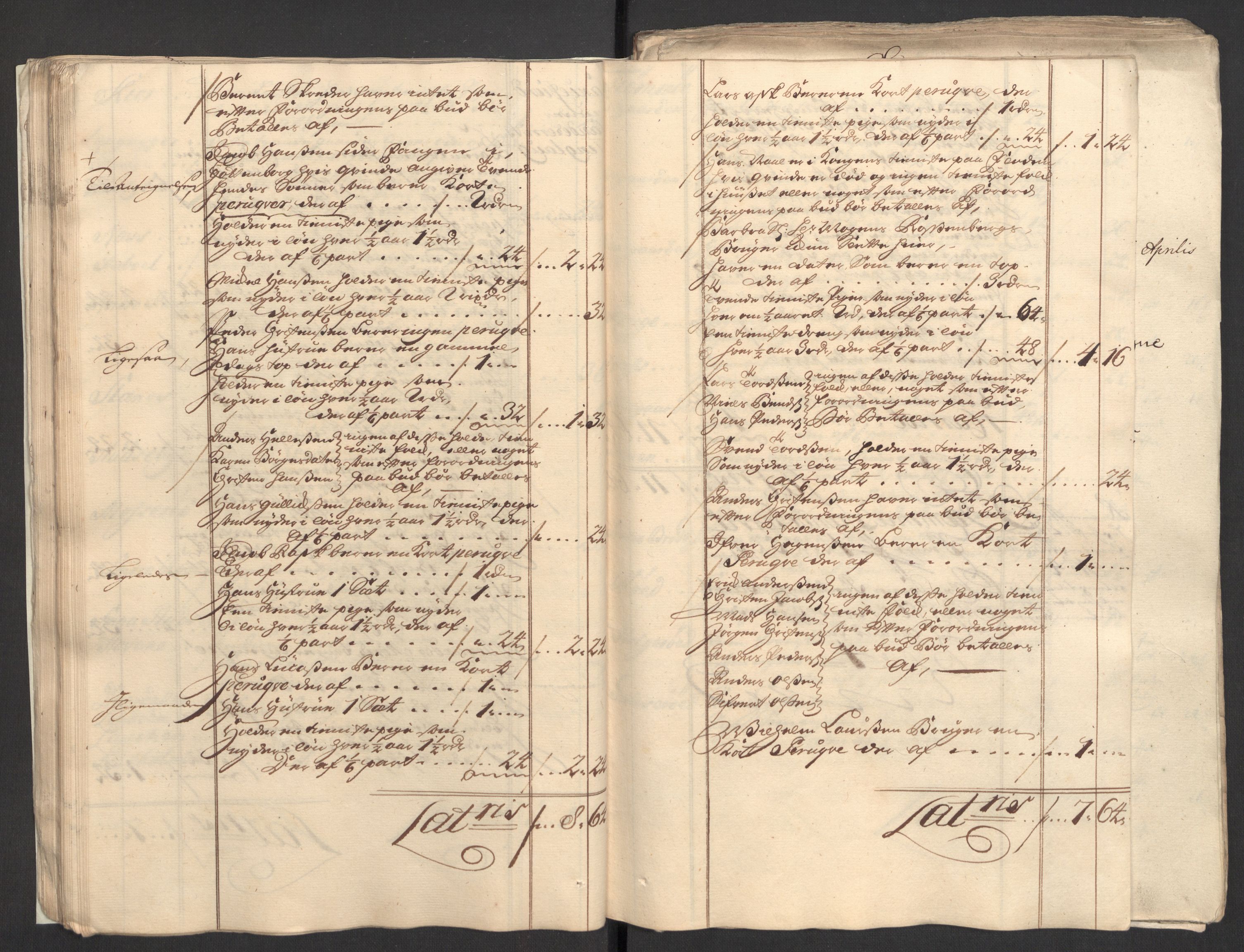 Rentekammeret inntil 1814, Reviderte regnskaper, Fogderegnskap, RA/EA-4092/R33/L1982: Fogderegnskap Larvik grevskap, 1711, p. 44