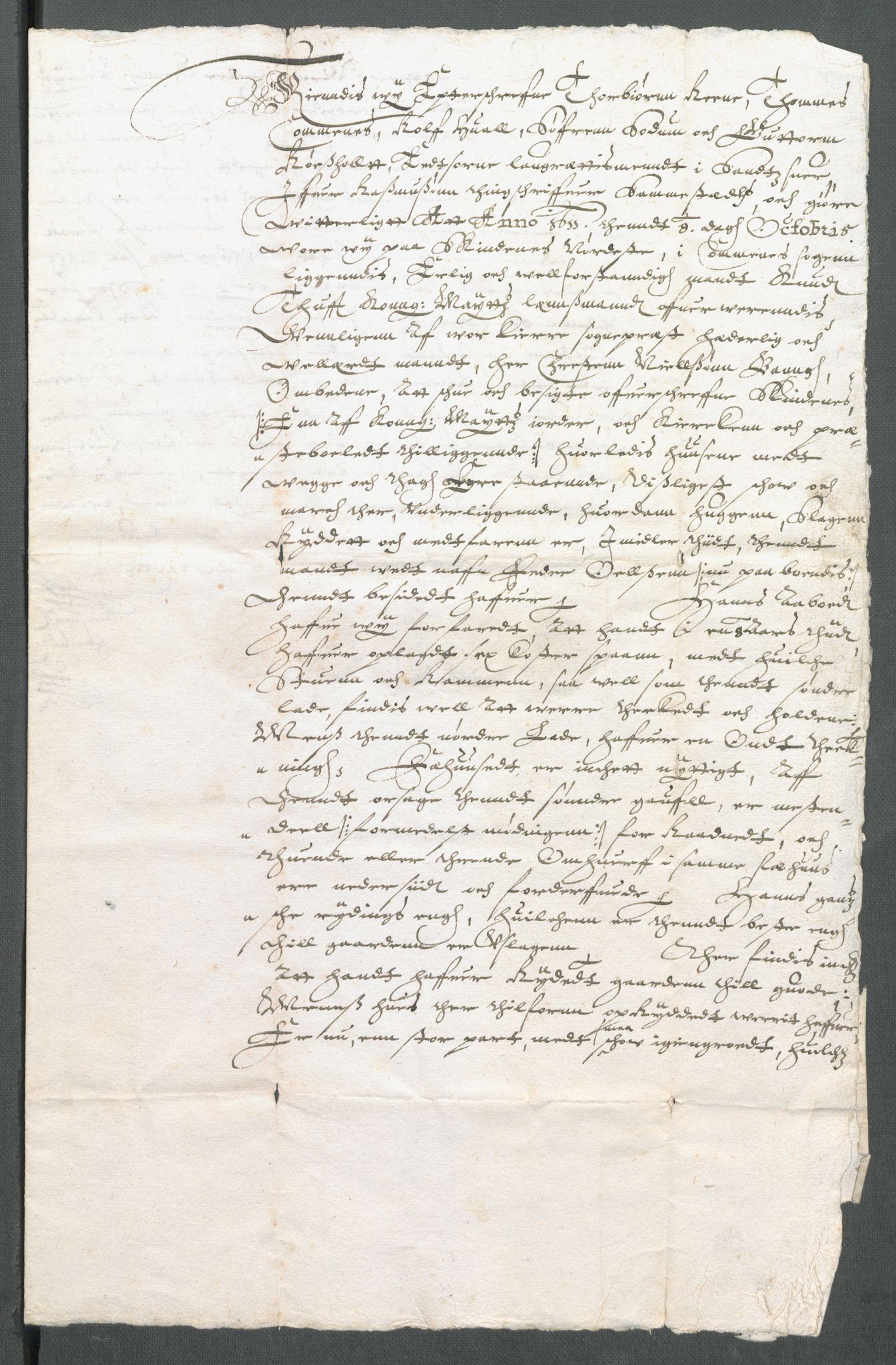 Riksarkivets diplomsamling, AV/RA-EA-5965/F02/L0120: Dokumenter, 1611, p. 33